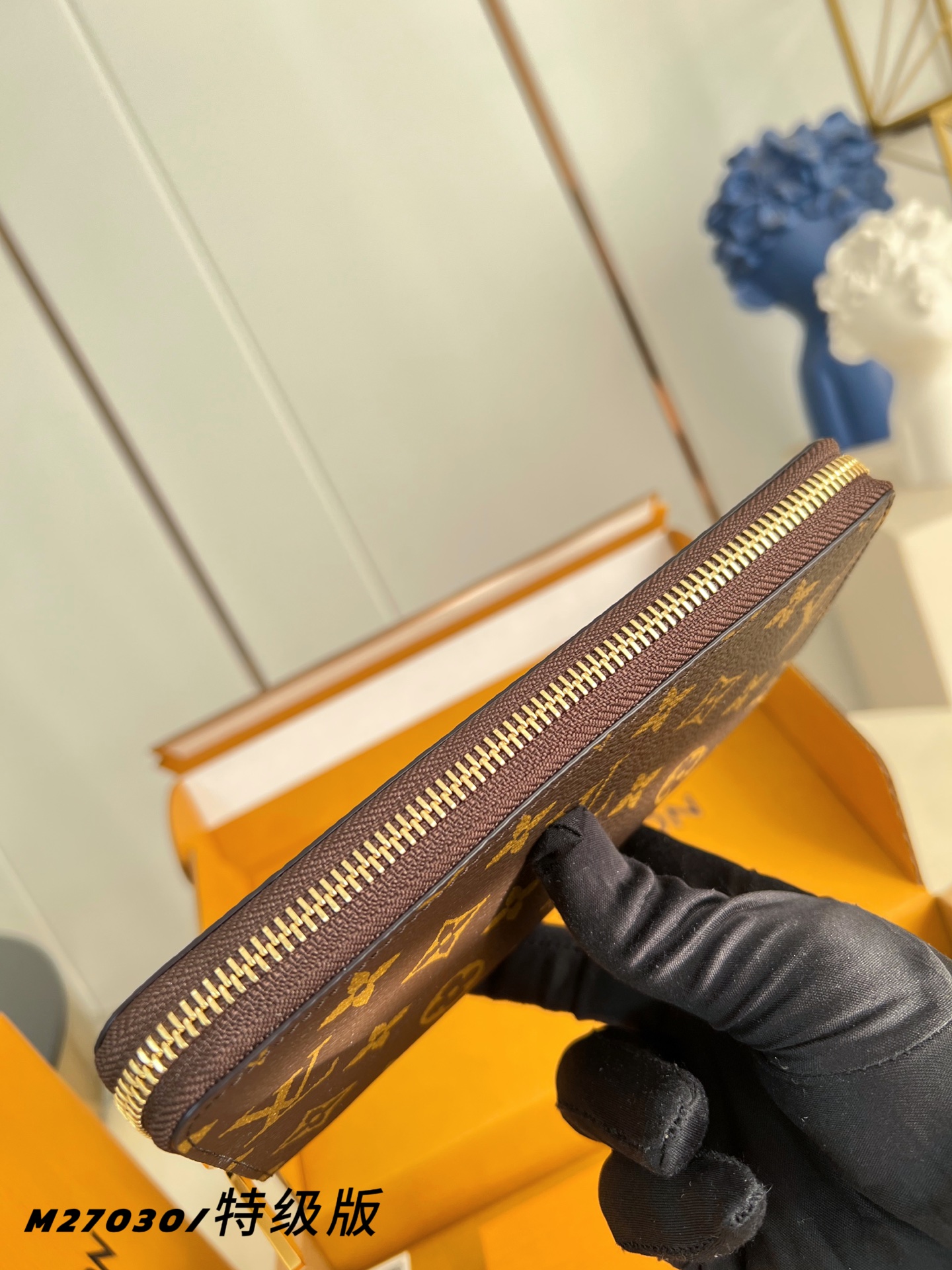 Louis Vuitton Clutch Bag Canvas M