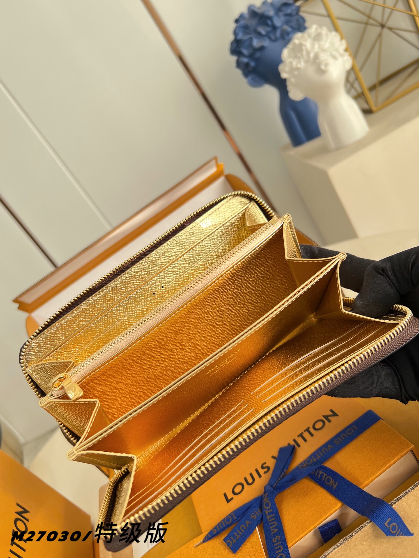 Louis Vuitton Clutch Bag Canvas M