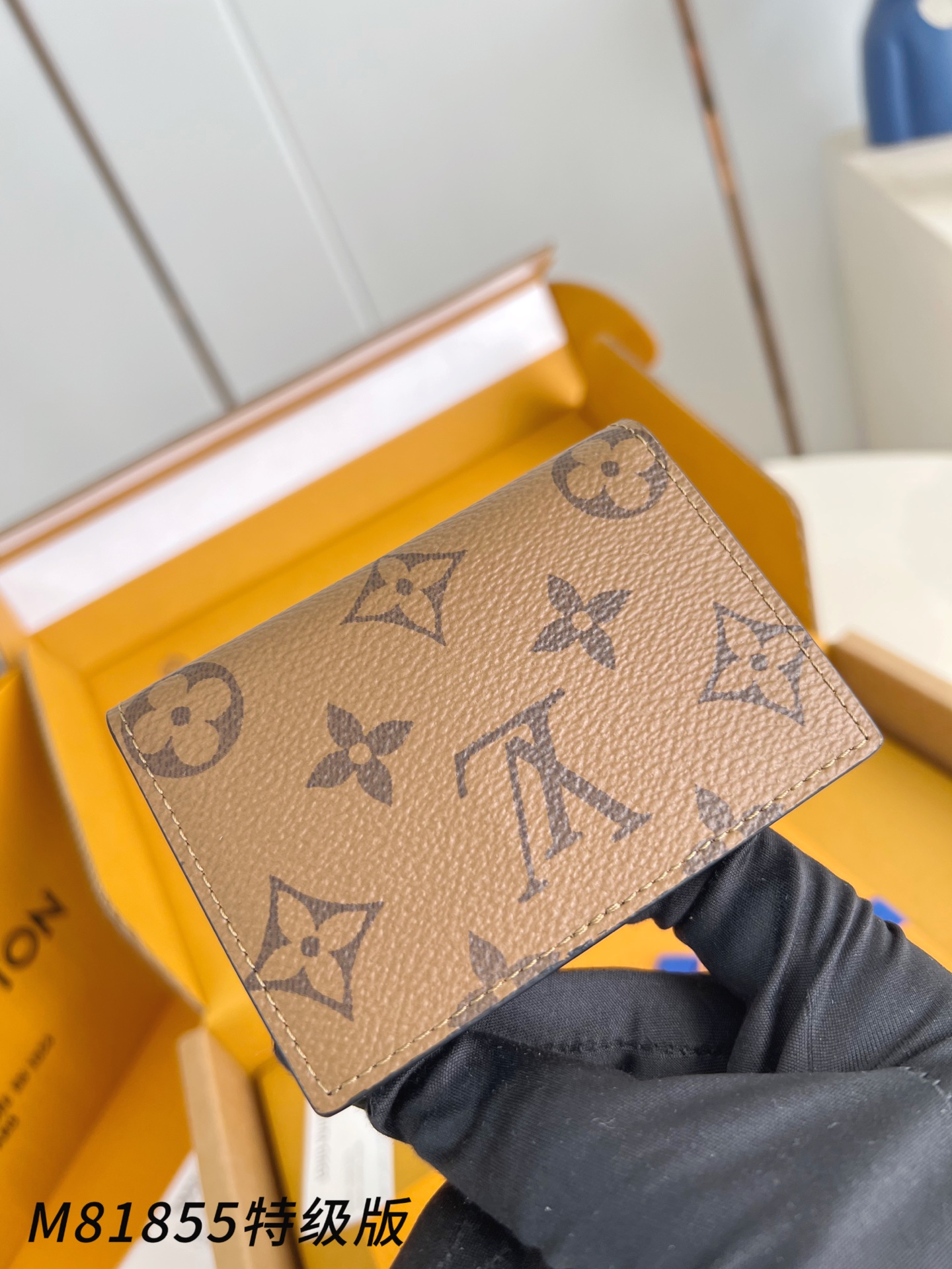 Louis Vuitton Basic Bag Canvas Gold M-s