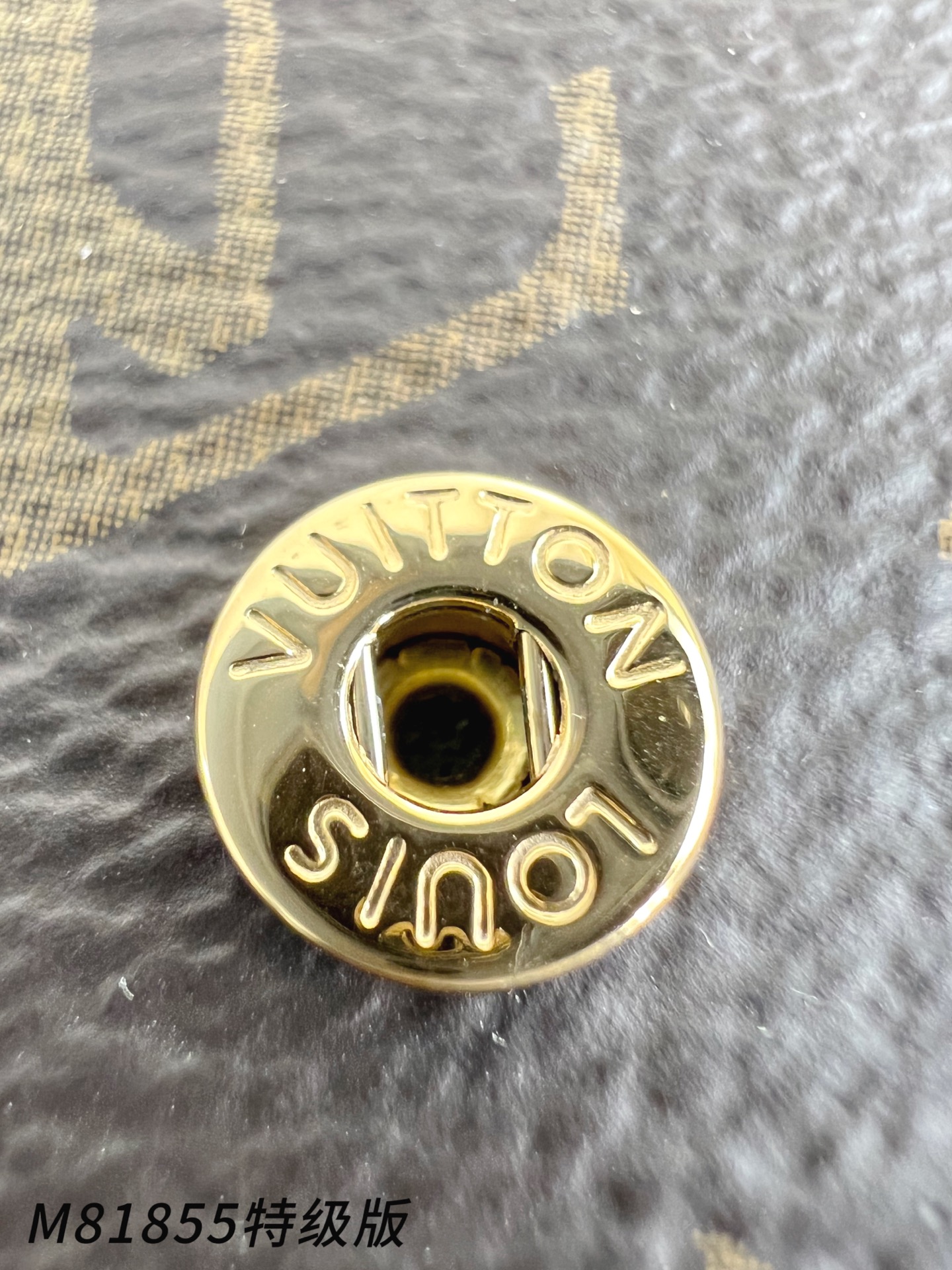 Louis Vuitton Basic Bag Canvas Gold M-s