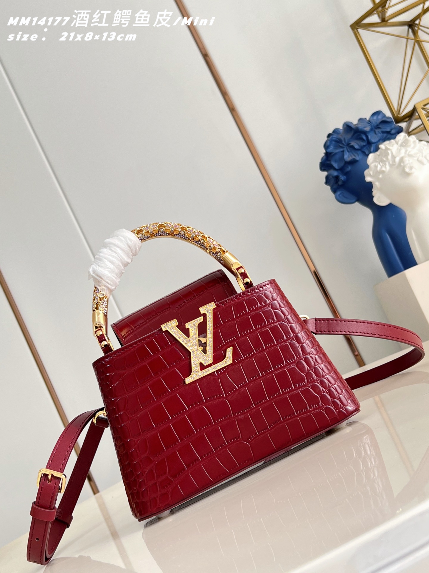 Louis Vuitton Basic Bag Cow Leather M-l-s