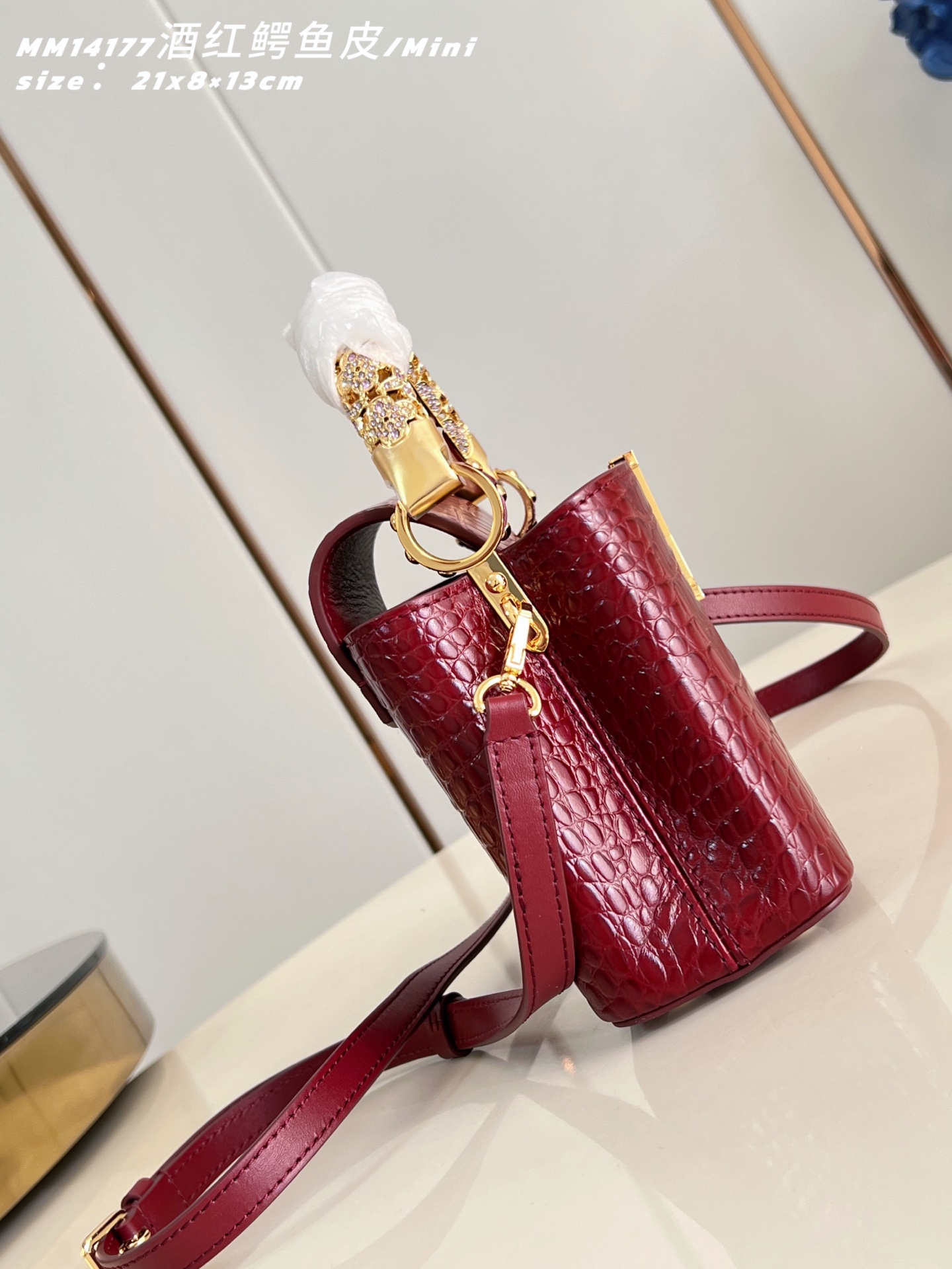 Louis Vuitton Basic Bag Cow Leather M-l-s