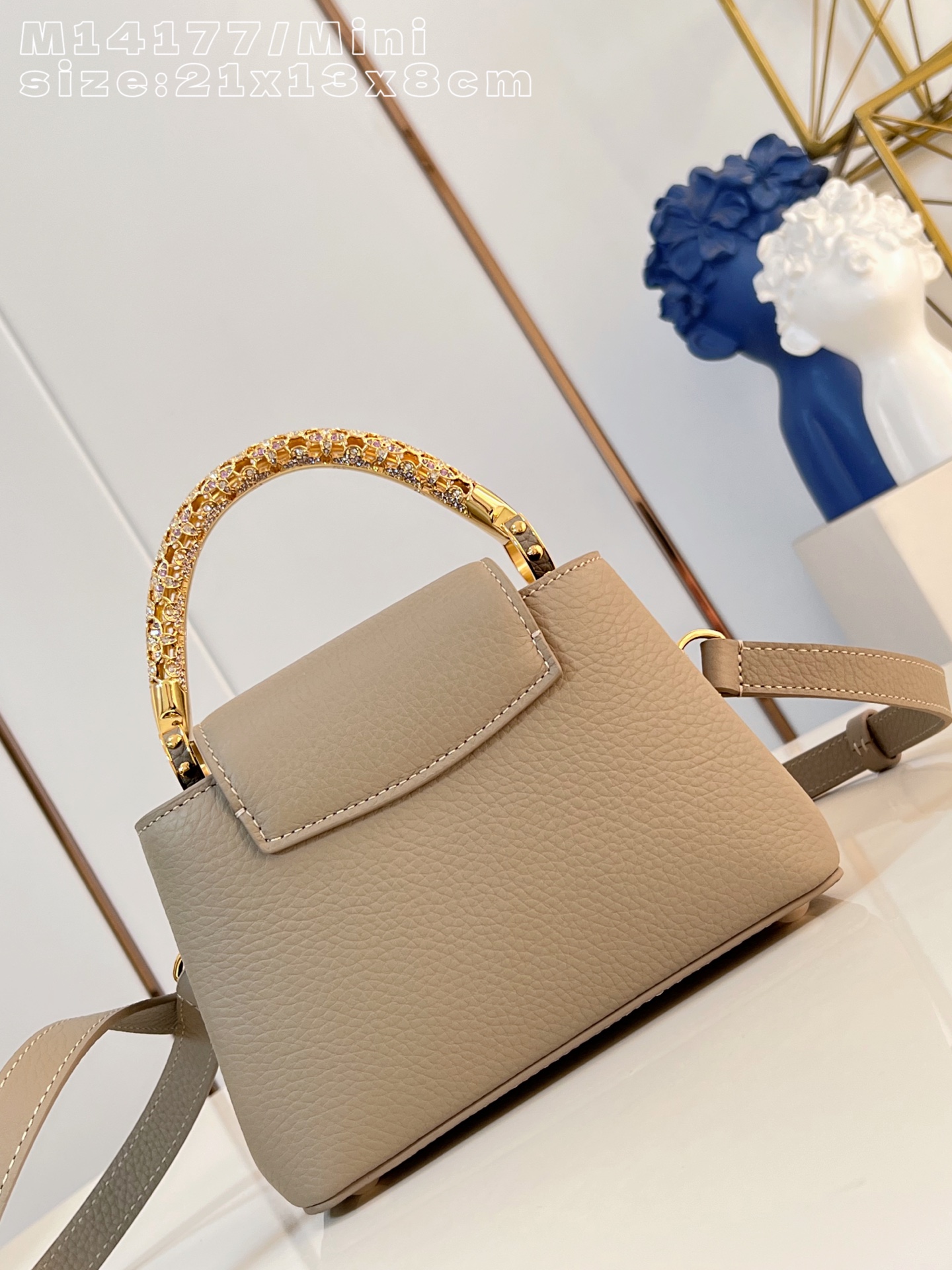 Louis Vuitton Basic Bag Cow Leather M-l-s