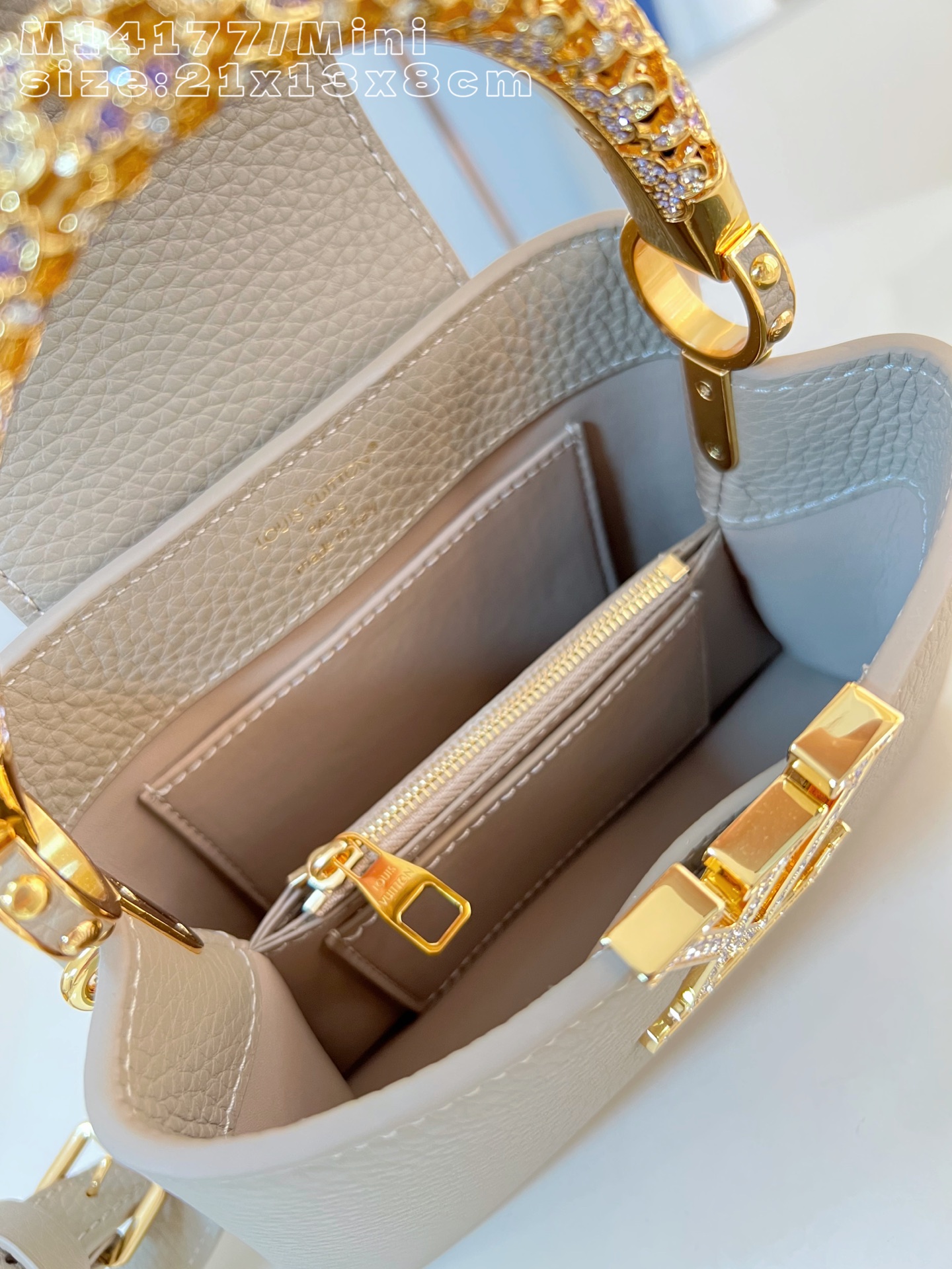 Louis Vuitton Basic Bag Cow Leather M-l-s