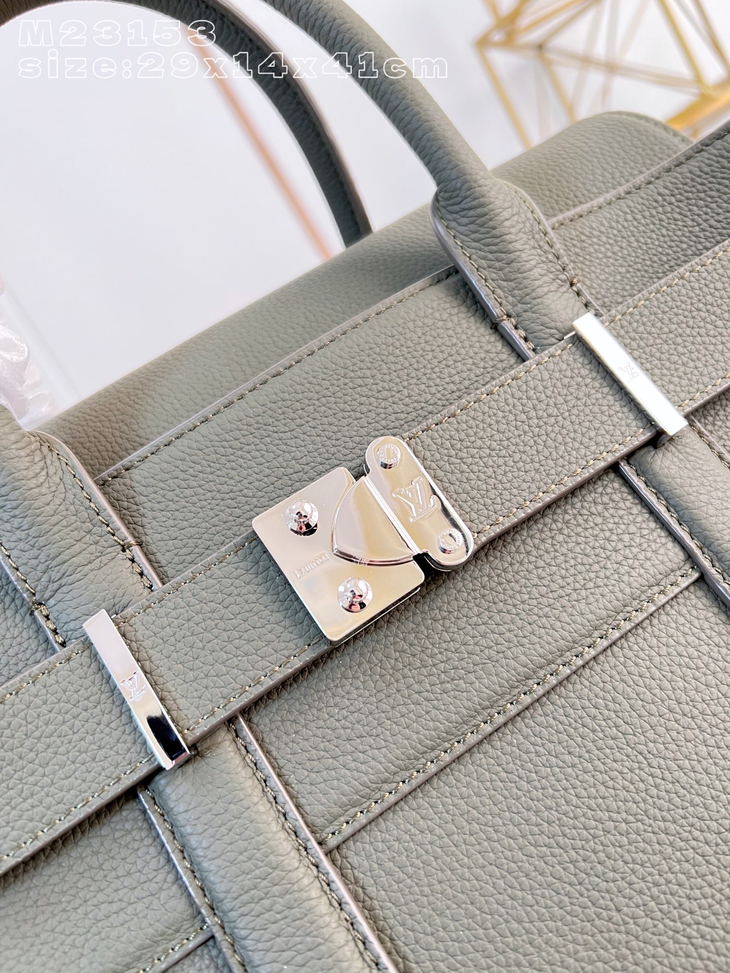 Louis Vuitton Tote Bag Cow Leather M-l-s