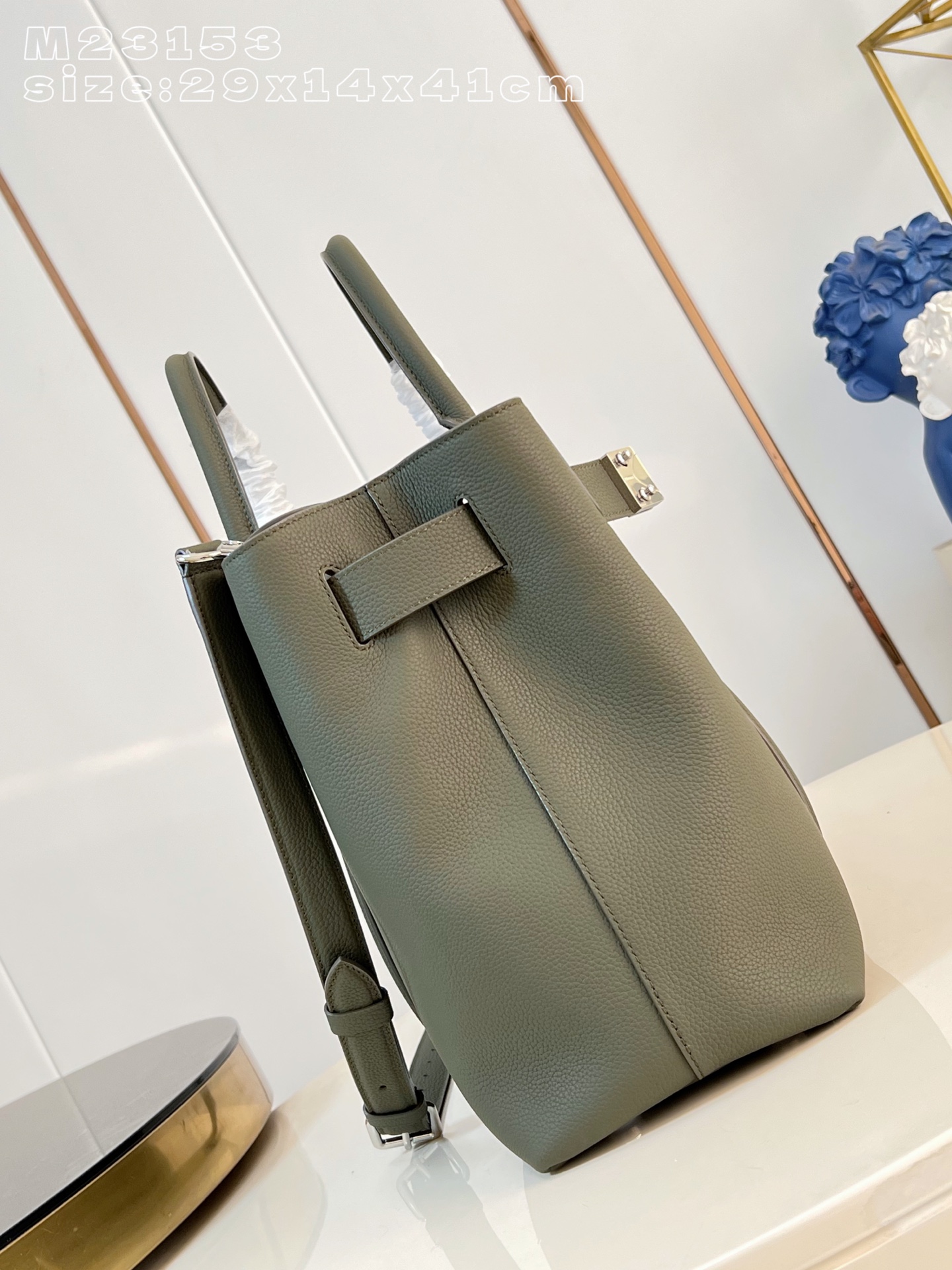 Louis Vuitton Tote Bag Cow Leather M-l-s