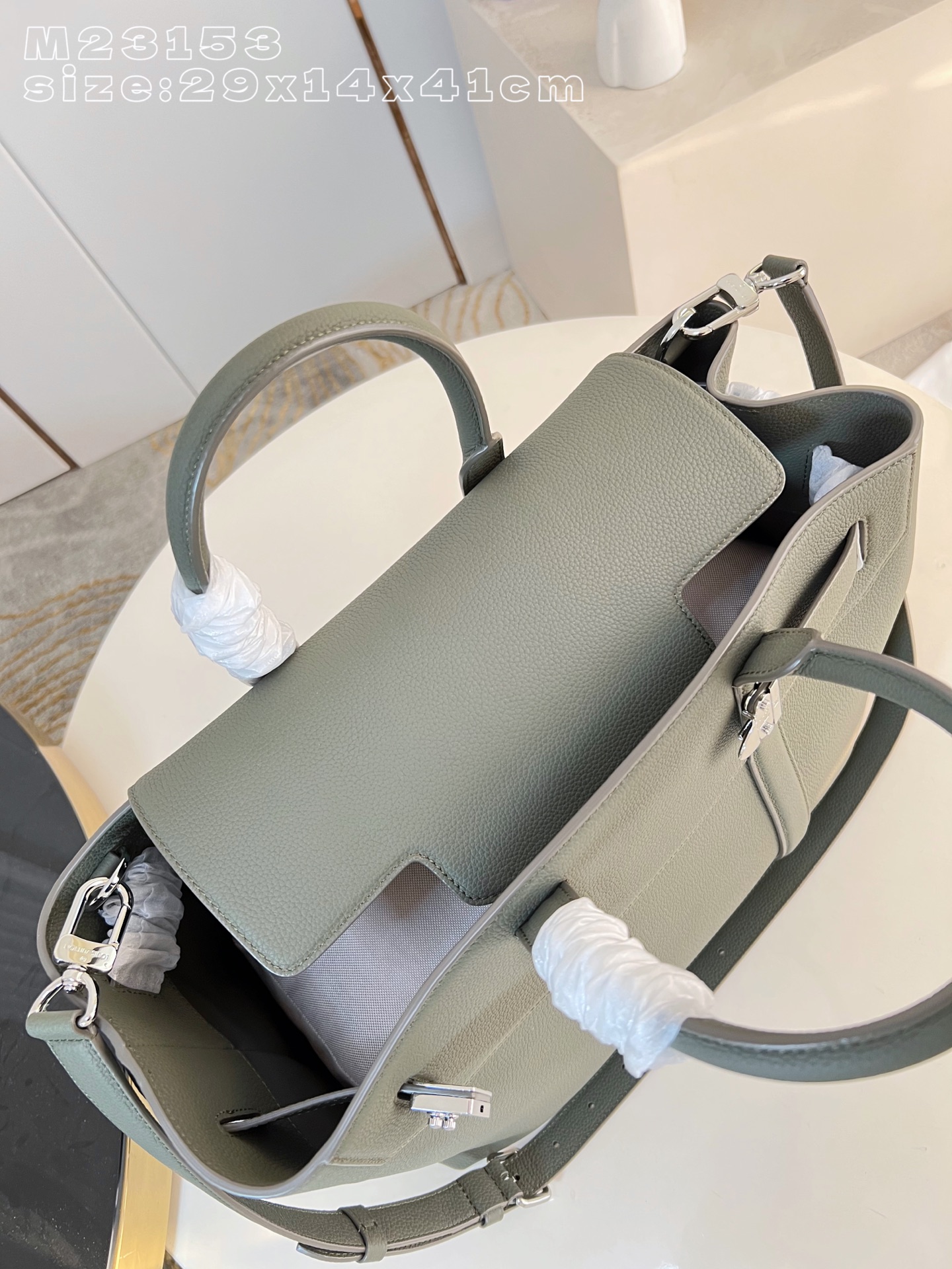 Louis Vuitton Tote Bag Cow Leather M-l-s