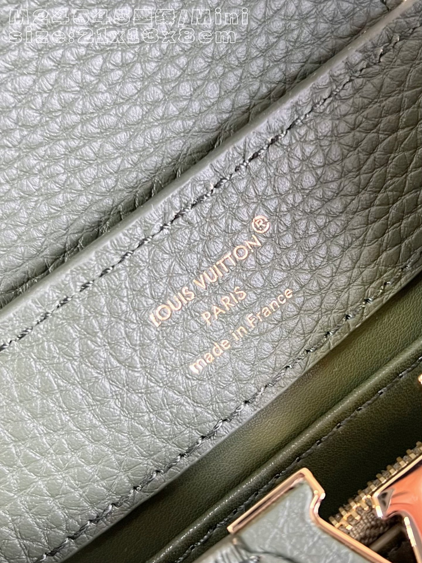 Louis Vuitton Basic Bag Cow Leather M-l-s