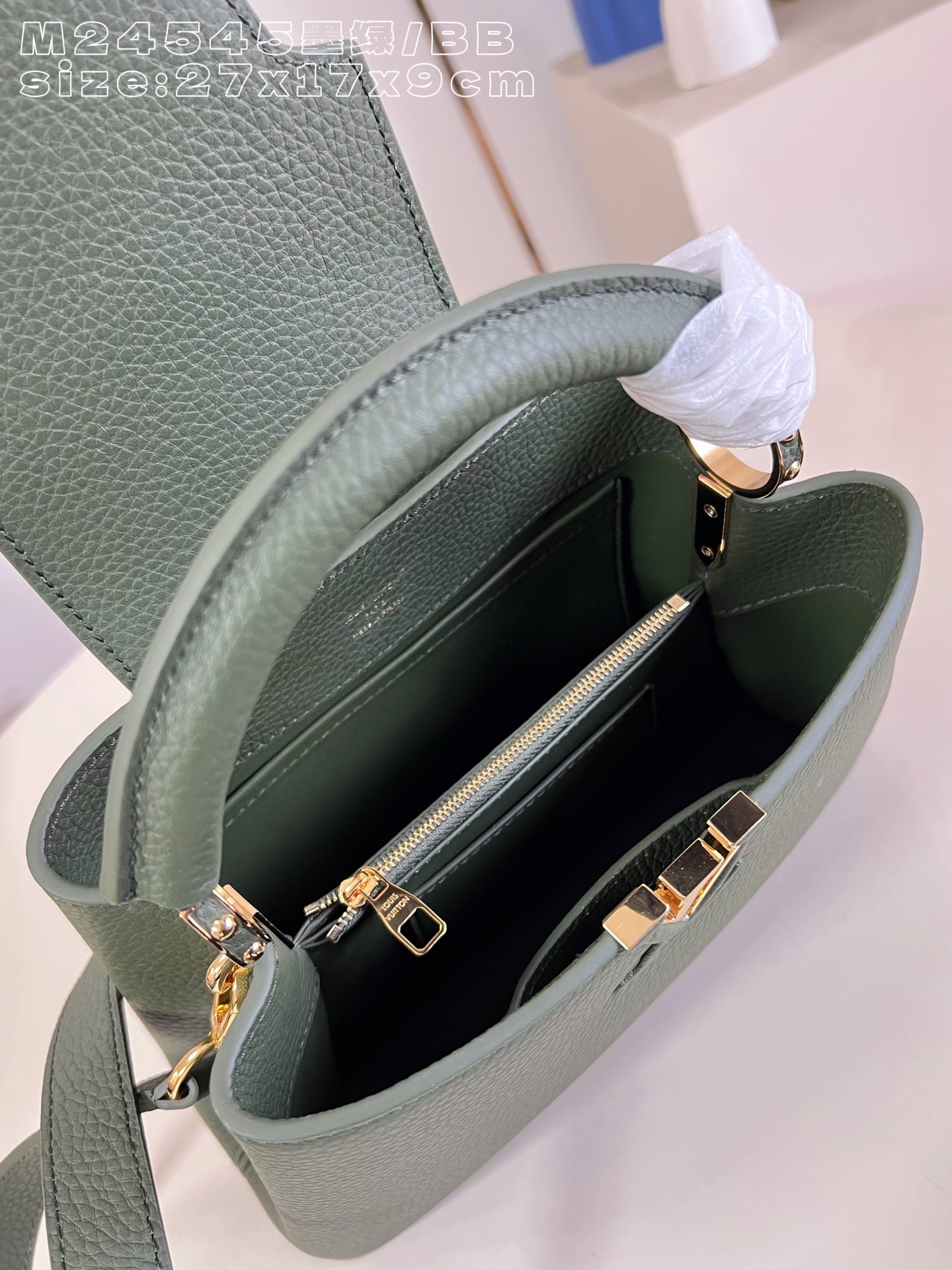 Louis Vuitton Basic Bag Cow Leather M-l-s
