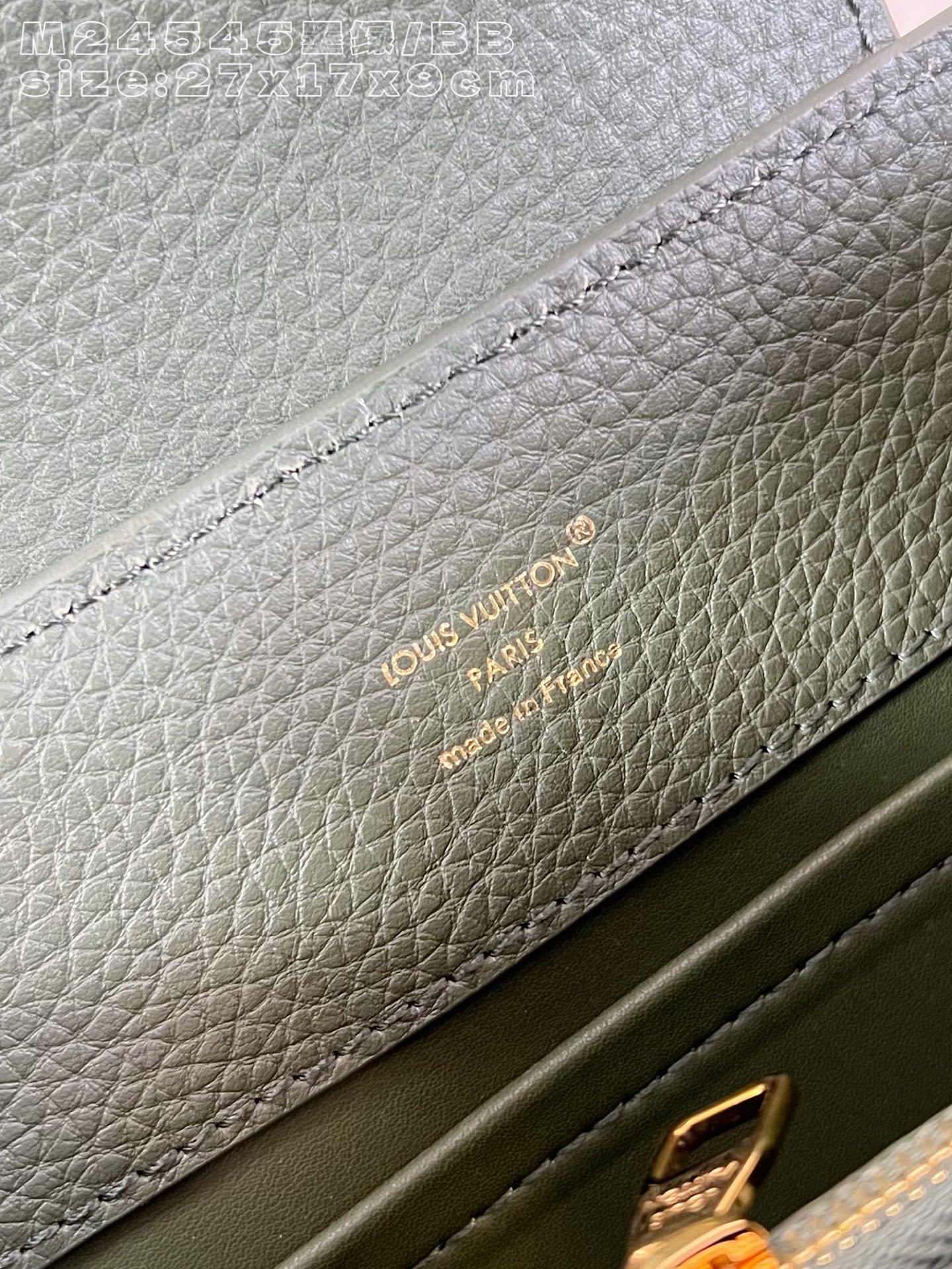Louis Vuitton Basic Bag Cow Leather M-l-s