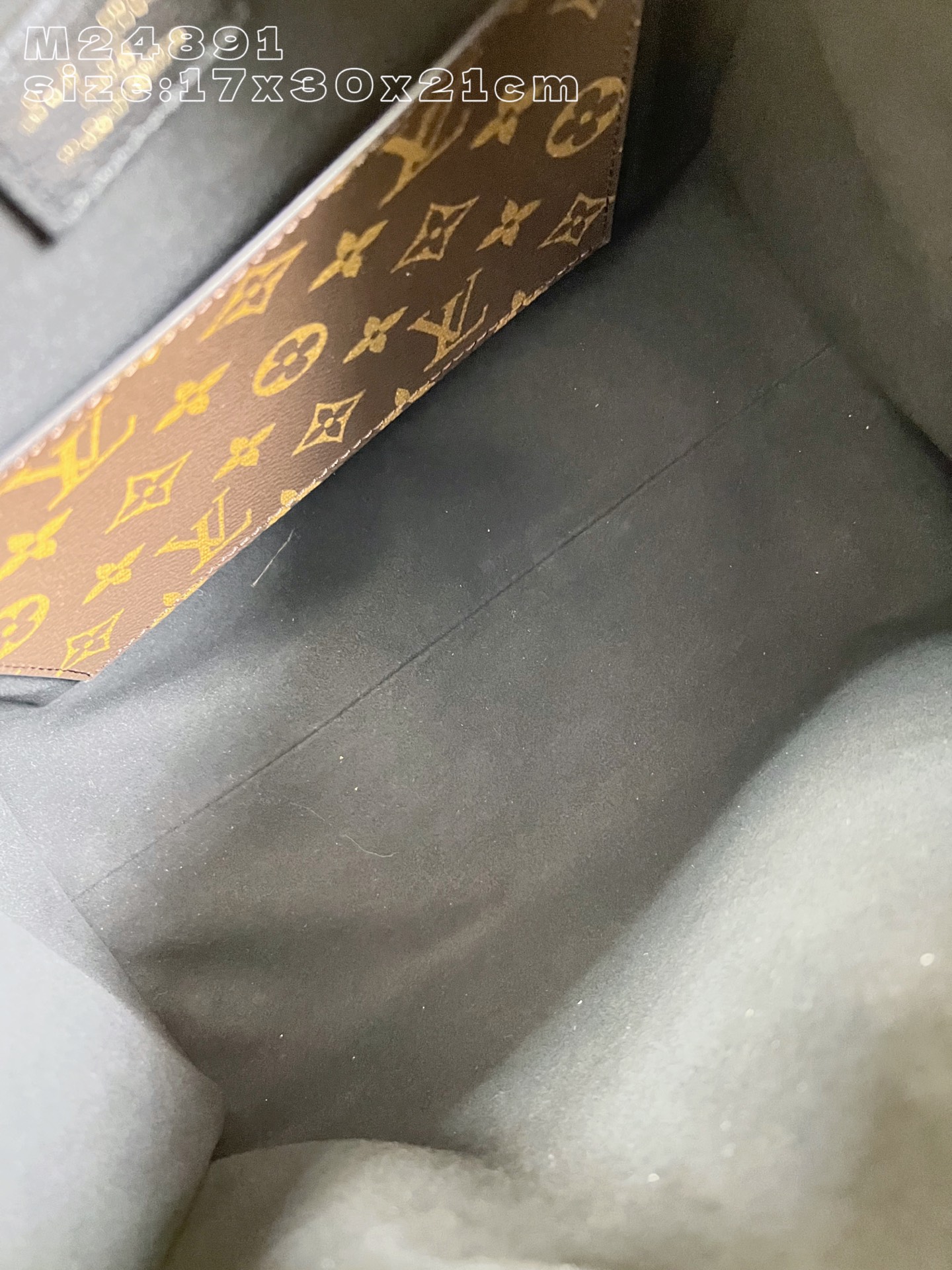 Louis Vuitton Basic Bag Cow Leather M-l-s