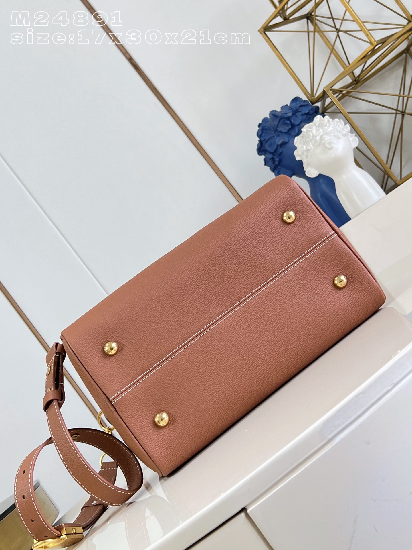 Louis Vuitton Basic Bag Cow Leather M-l-s