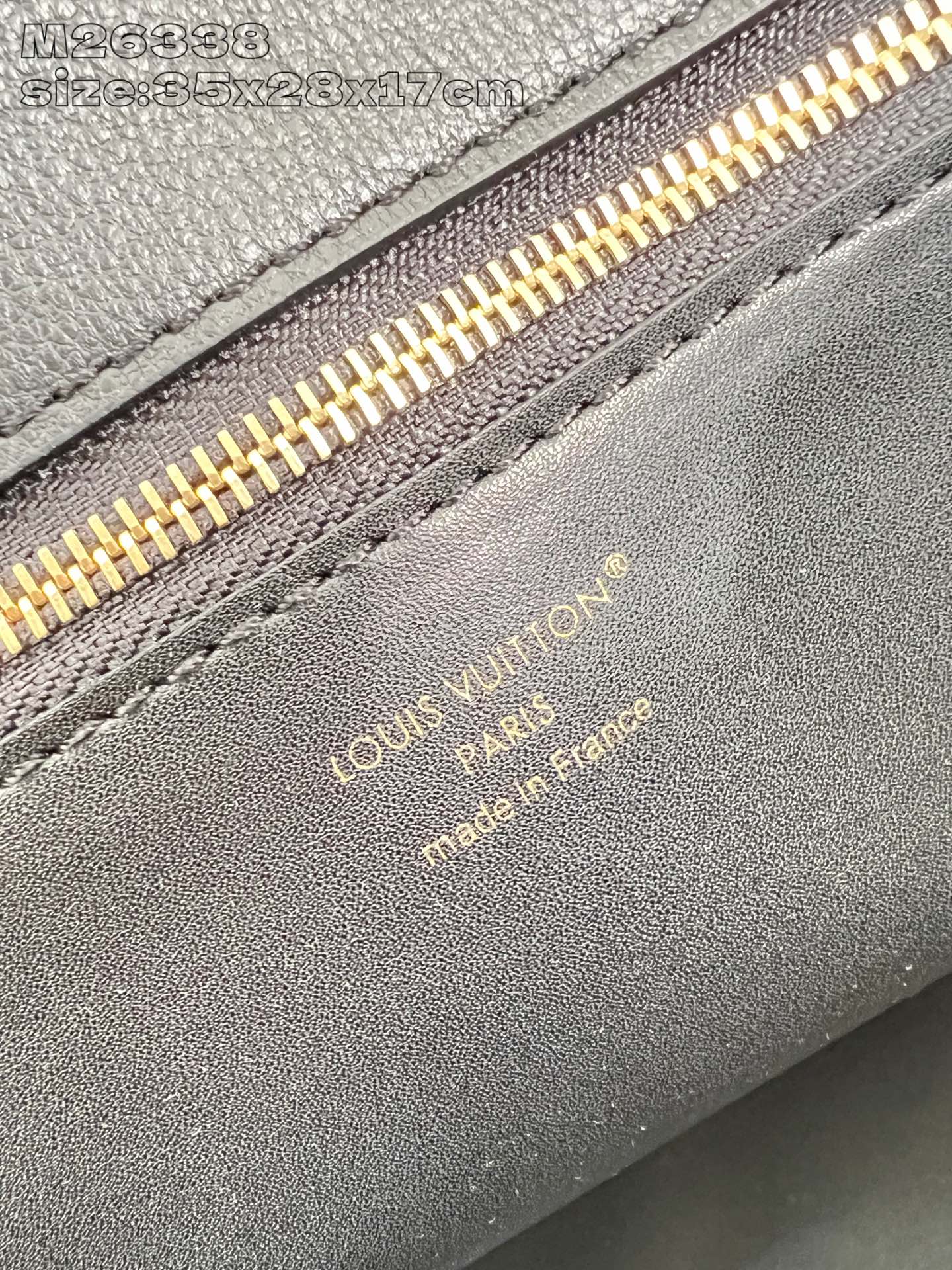 Louis Vuitton Basic Bag Cow Leather Gold M