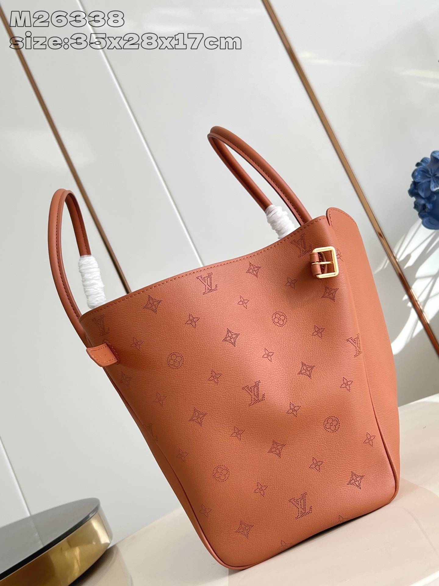 Louis Vuitton Basic Bag Cow Leather Gold M