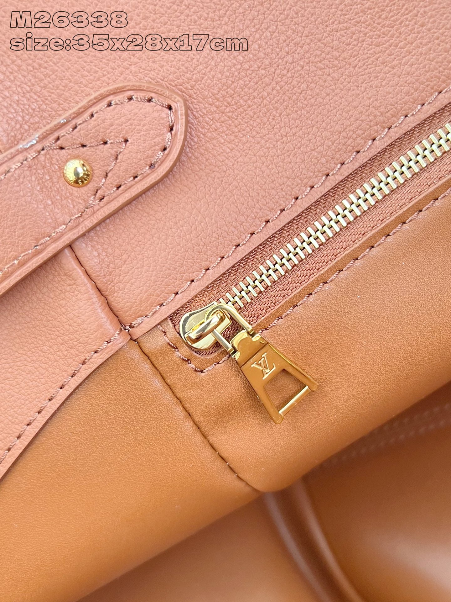 Louis Vuitton Basic Bag Cow Leather Gold M