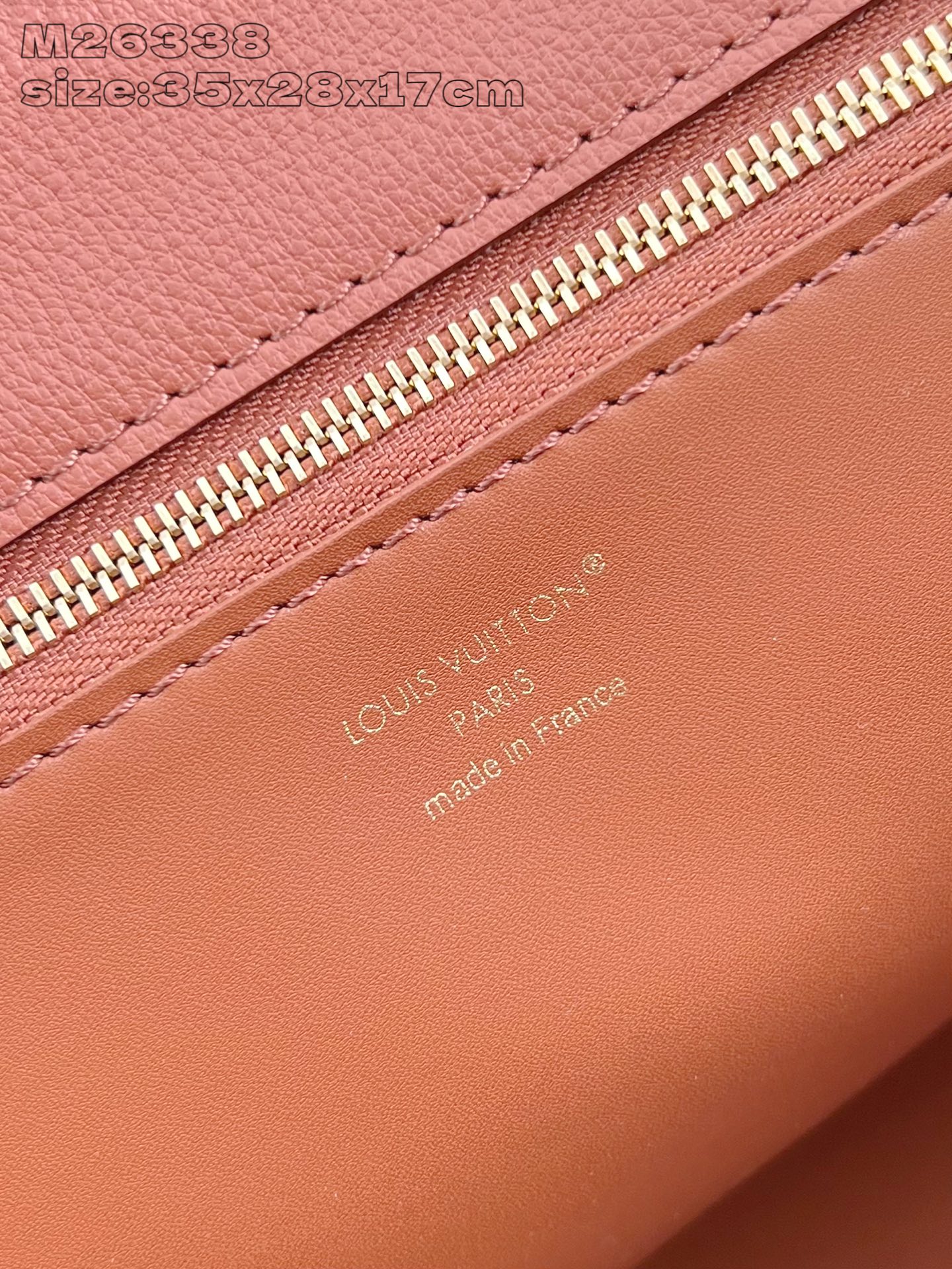 Louis Vuitton Basic Bag Cow Leather Gold M