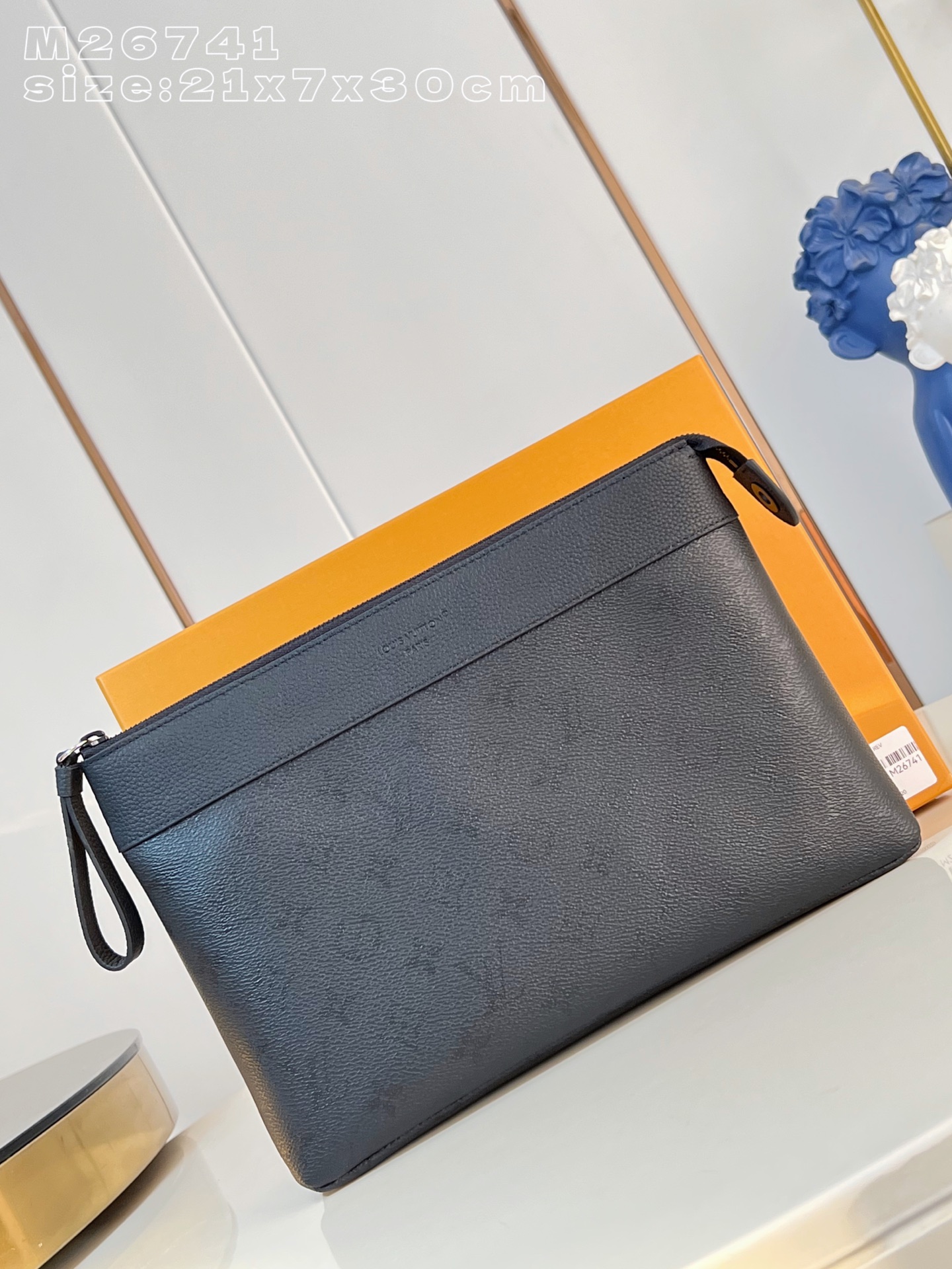 Louis Vuitton Clutch Bag Canvas M-l-s