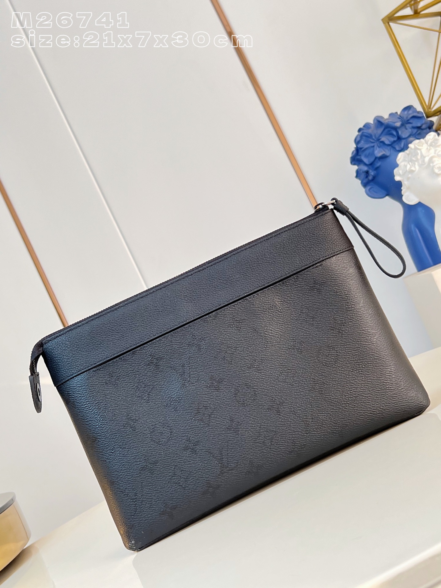 Louis Vuitton Clutch Bag Canvas M-l-s