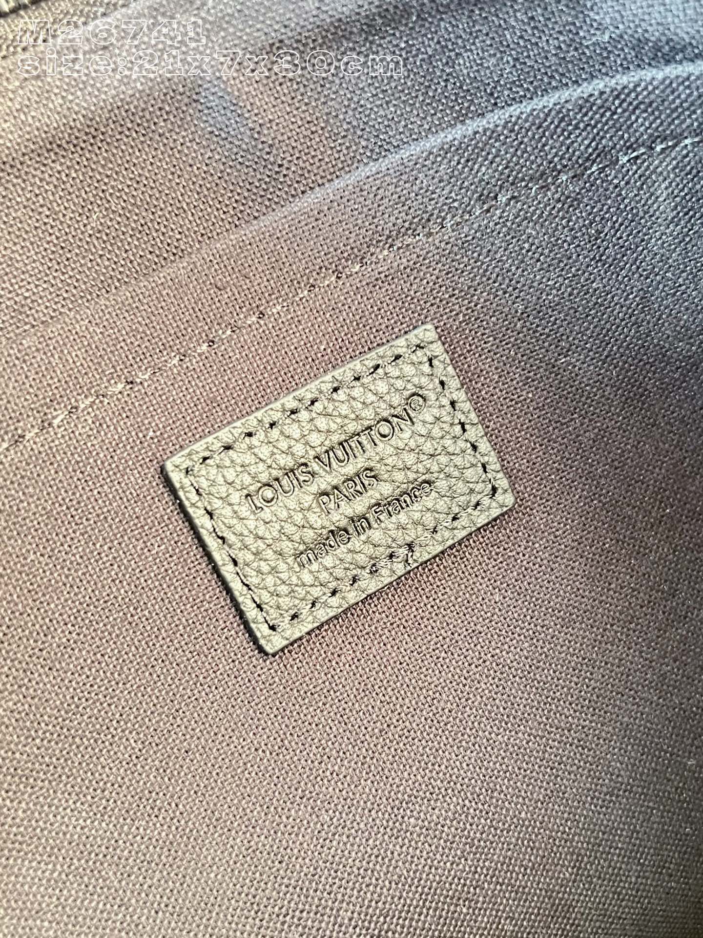 Louis Vuitton Clutch Bag Canvas M-l-s