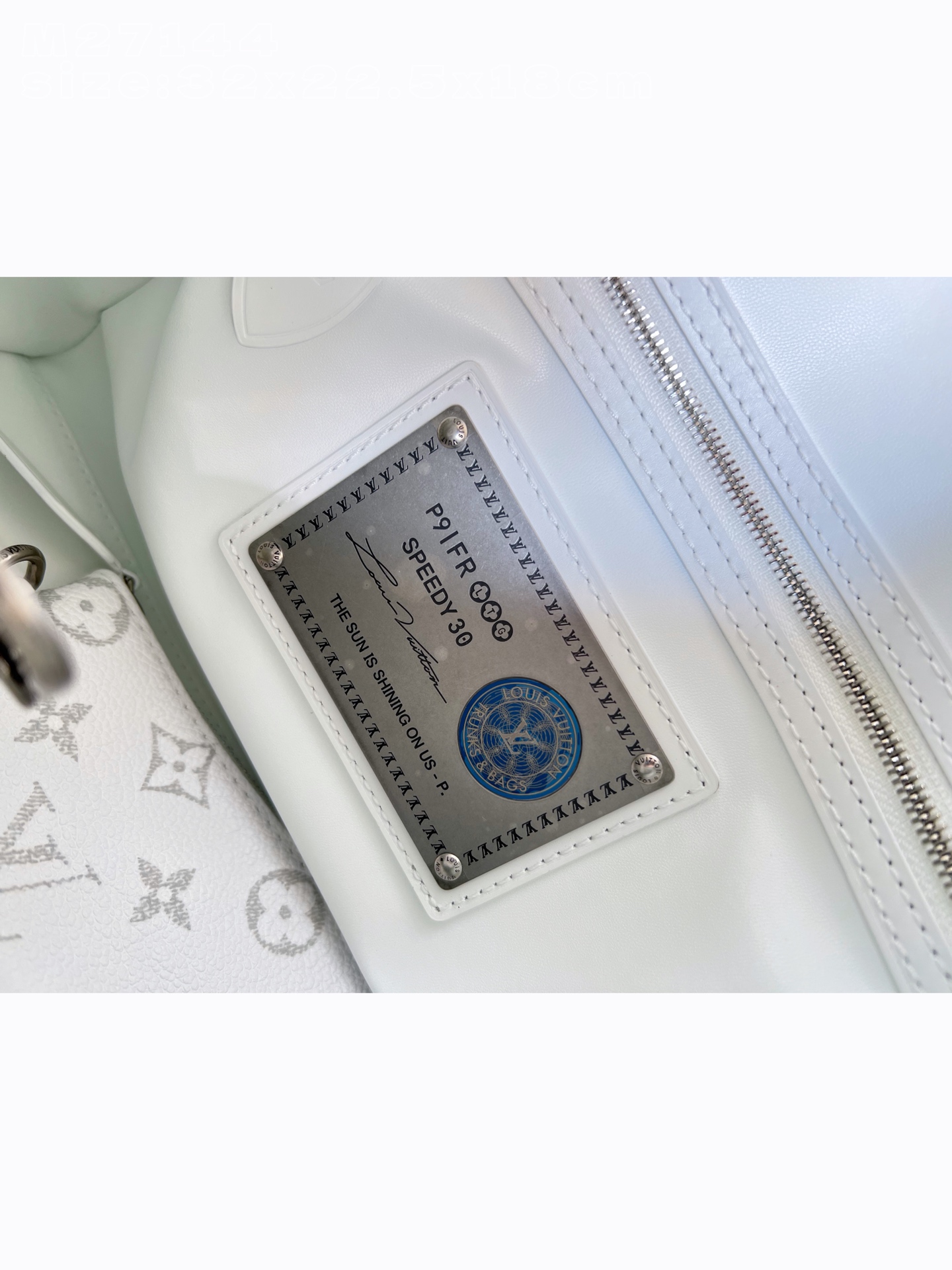 Louis Vuitton Basic Bag Canvas White M-30cm-18cm-s