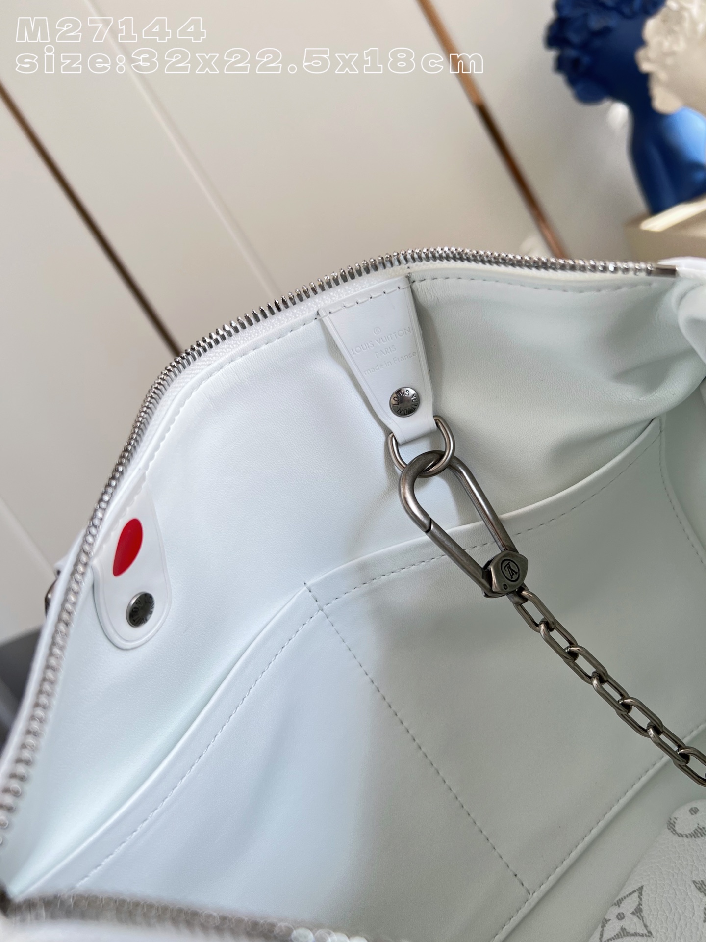 Louis Vuitton Basic Bag Canvas White M-30cm-18cm-s