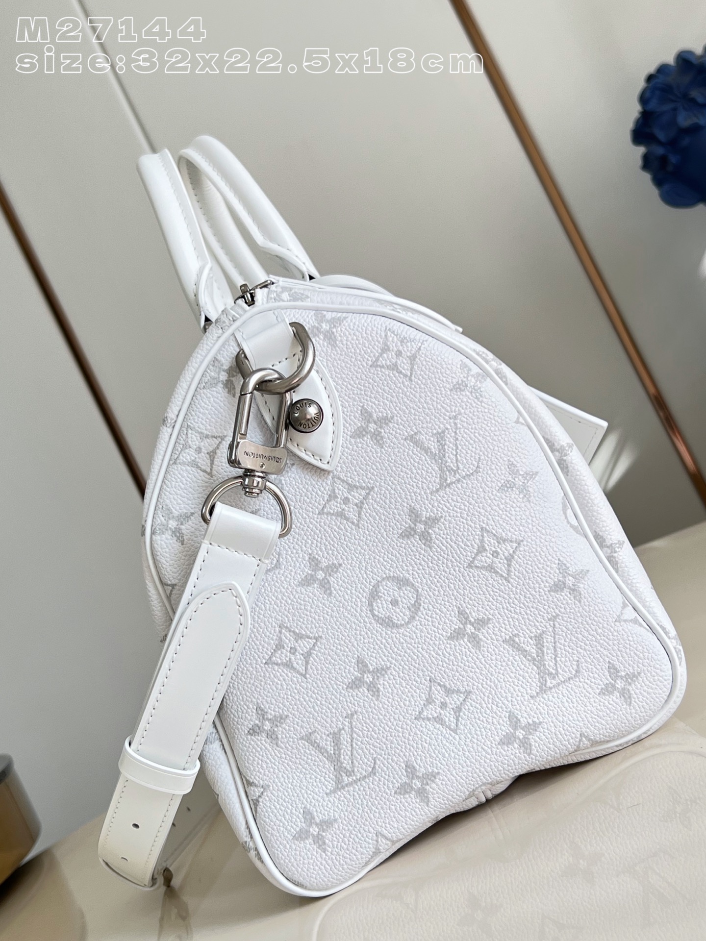 Louis Vuitton Basic Bag Canvas White M-30cm-18cm-s