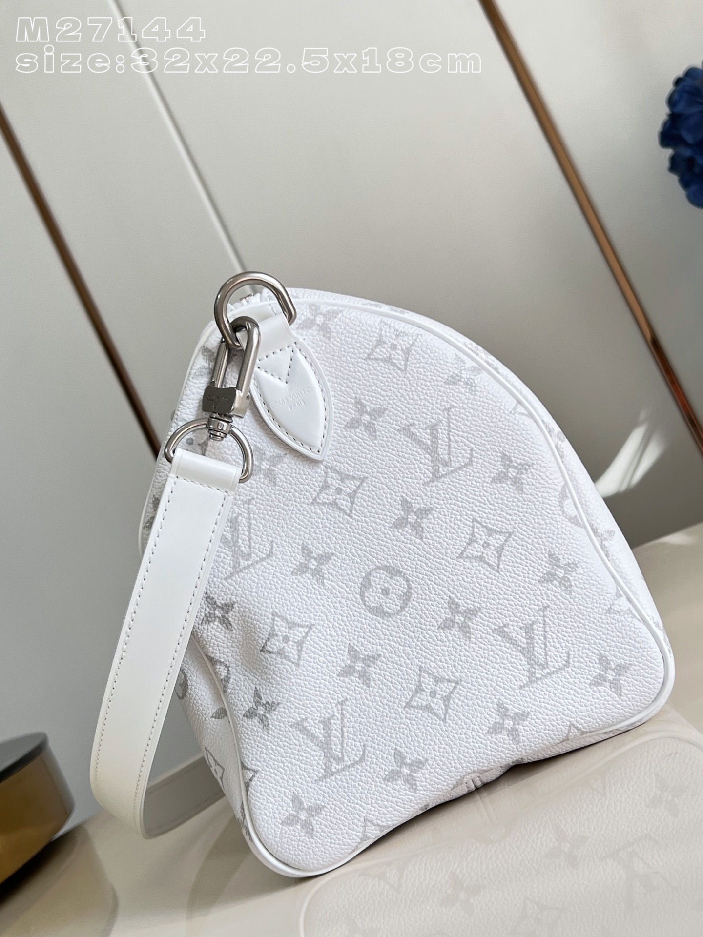 Louis Vuitton Basic Bag Canvas White M-30cm-18cm-s
