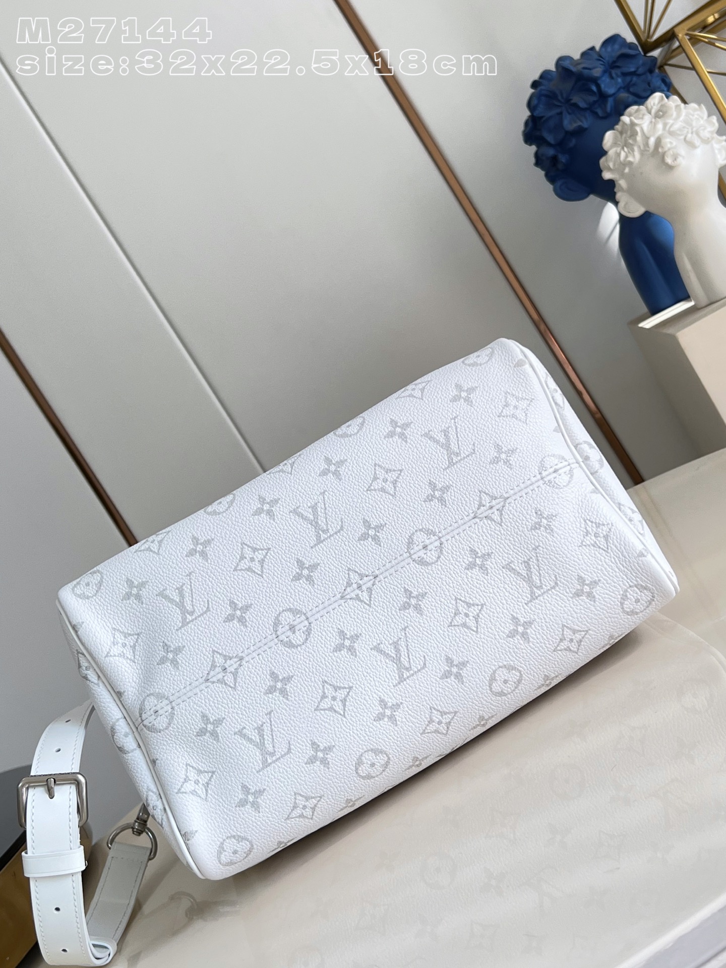 Louis Vuitton Basic Bag Canvas White M-30cm-18cm-s