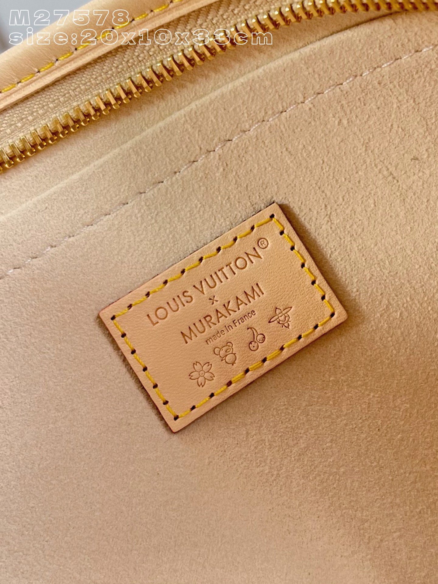 Louis Vuitton Basic Bag Cow Leather M-l-s