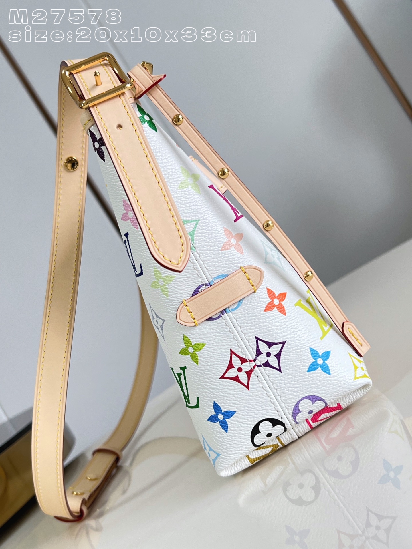 Louis Vuitton Basic Bag Cow Leather M-l-s