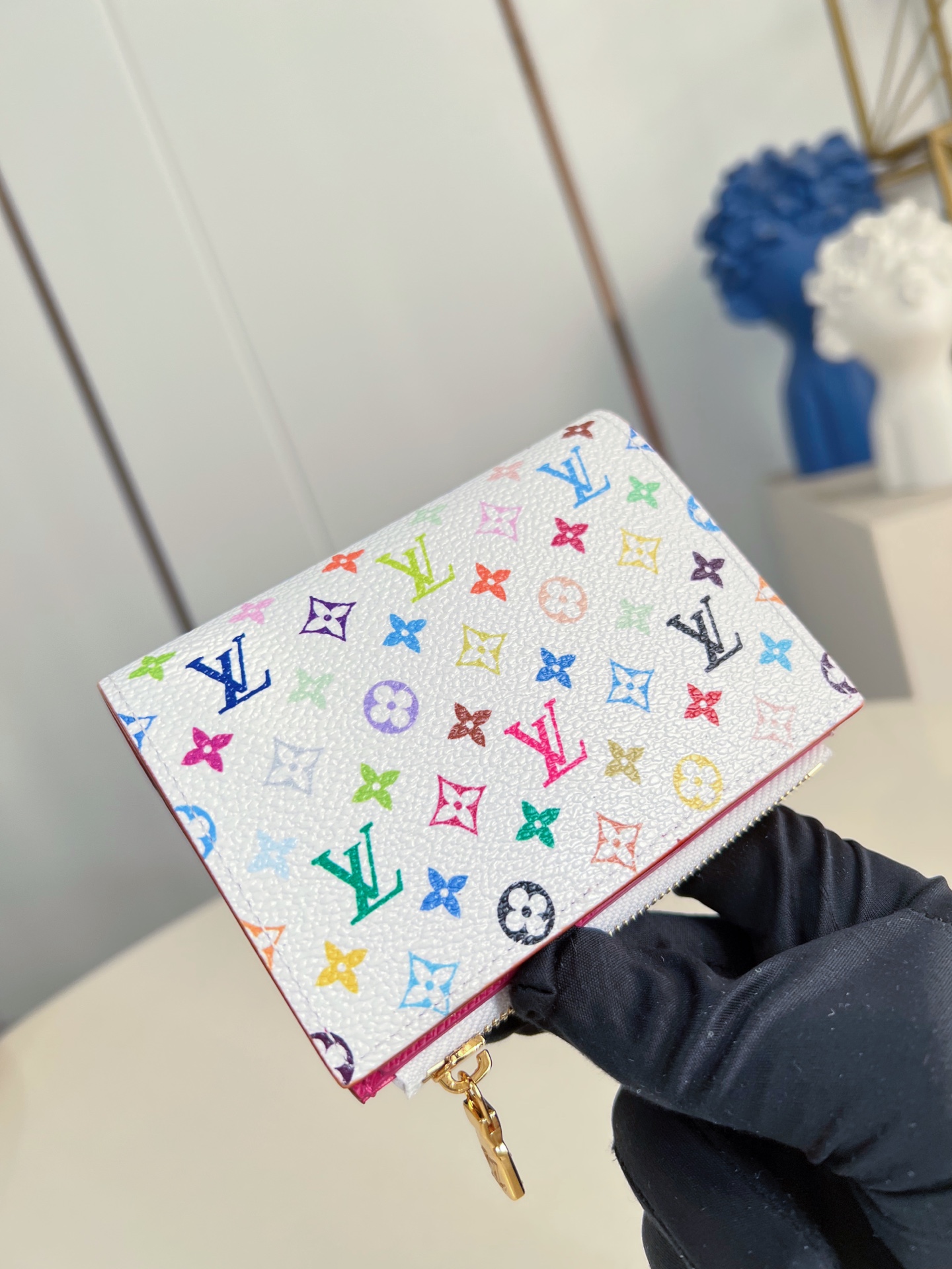 Louis Vuitton Clutch Bag Canvas M-l-s