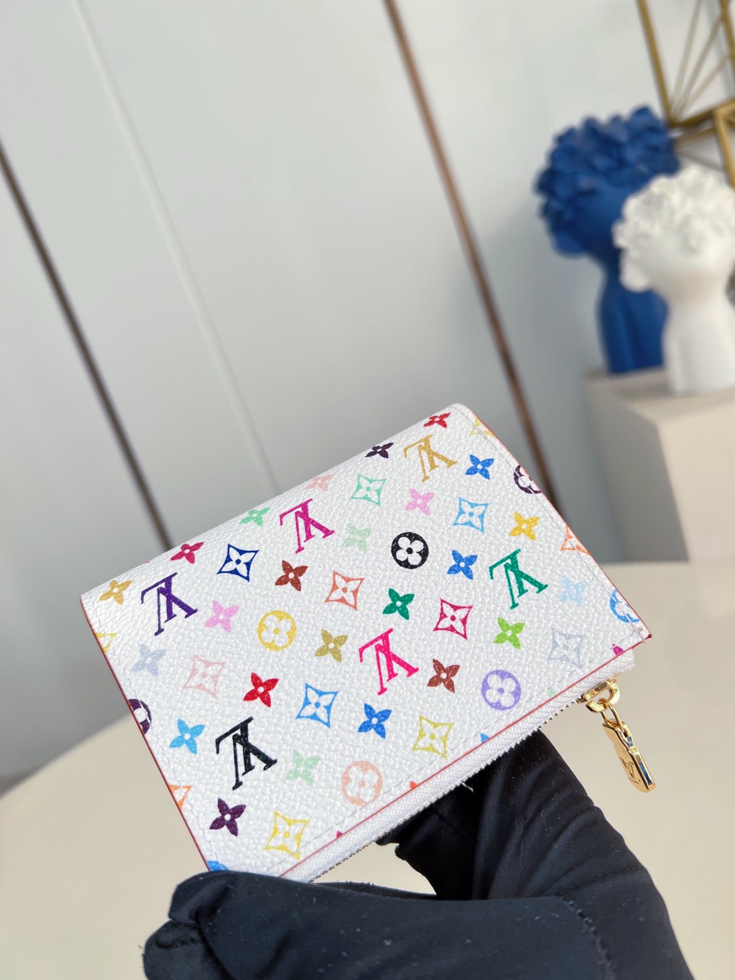 Louis Vuitton Clutch Bag Canvas M-l-s