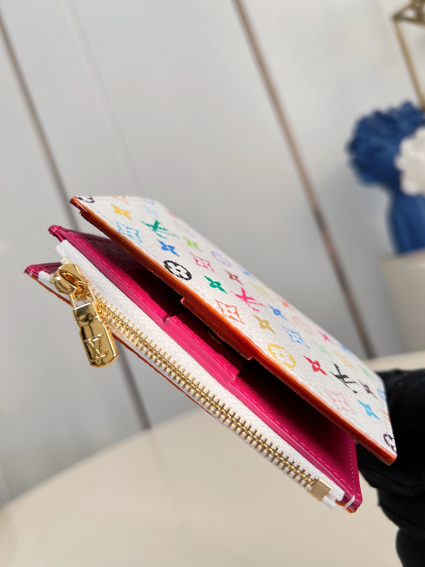 Louis Vuitton Clutch Bag Canvas M-l-s