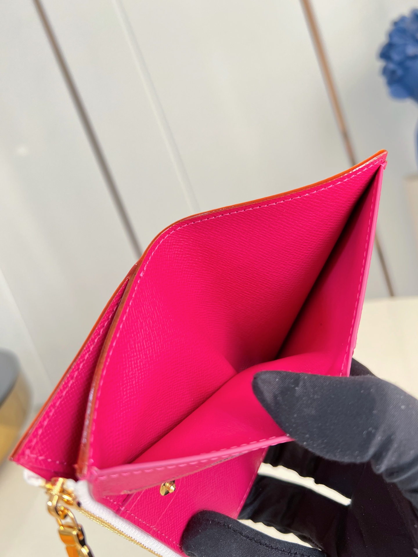 Louis Vuitton Clutch Bag Canvas M-l-s