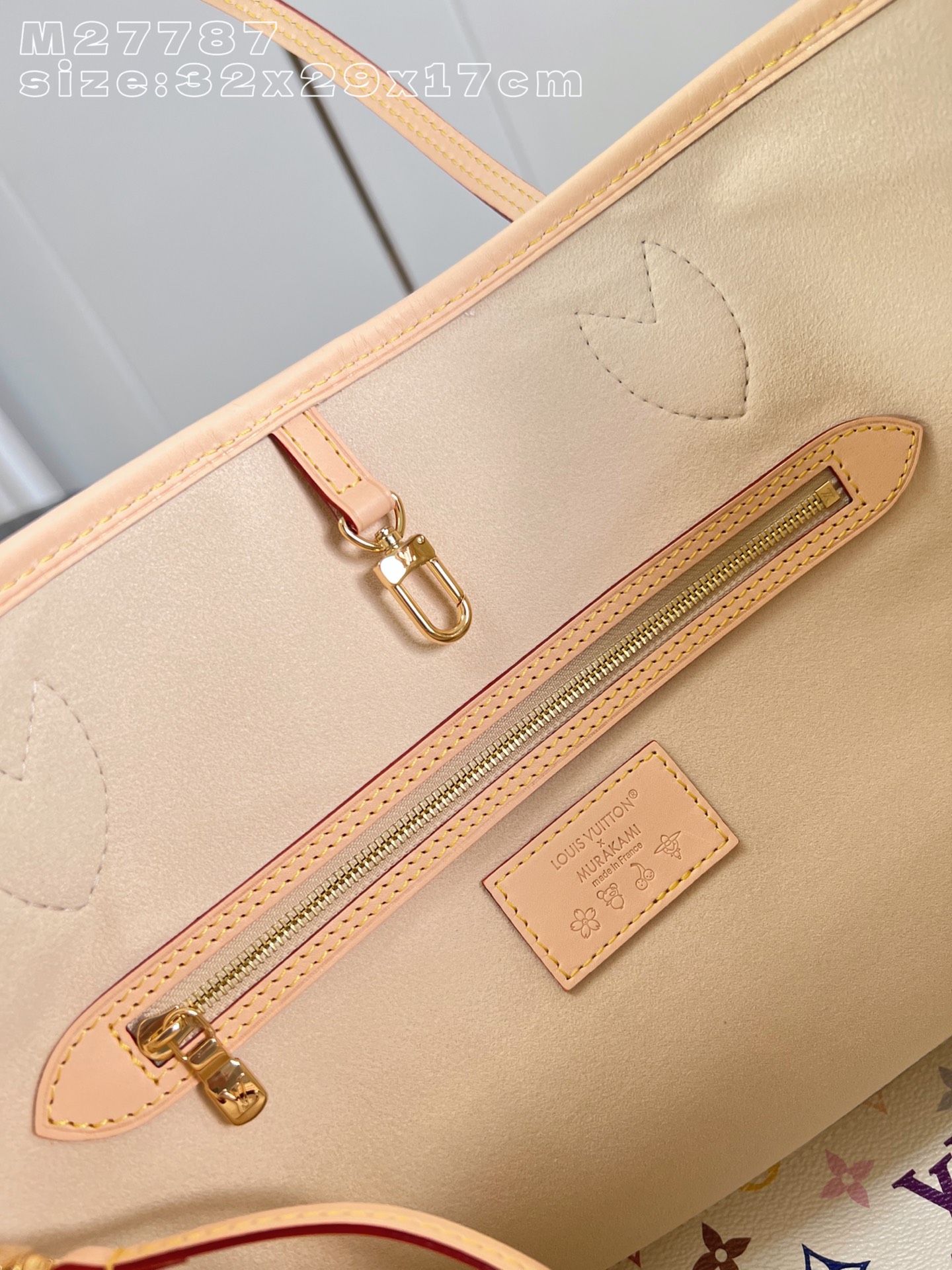 Louis Vuitton Clutch Bag Cow Leather M-l