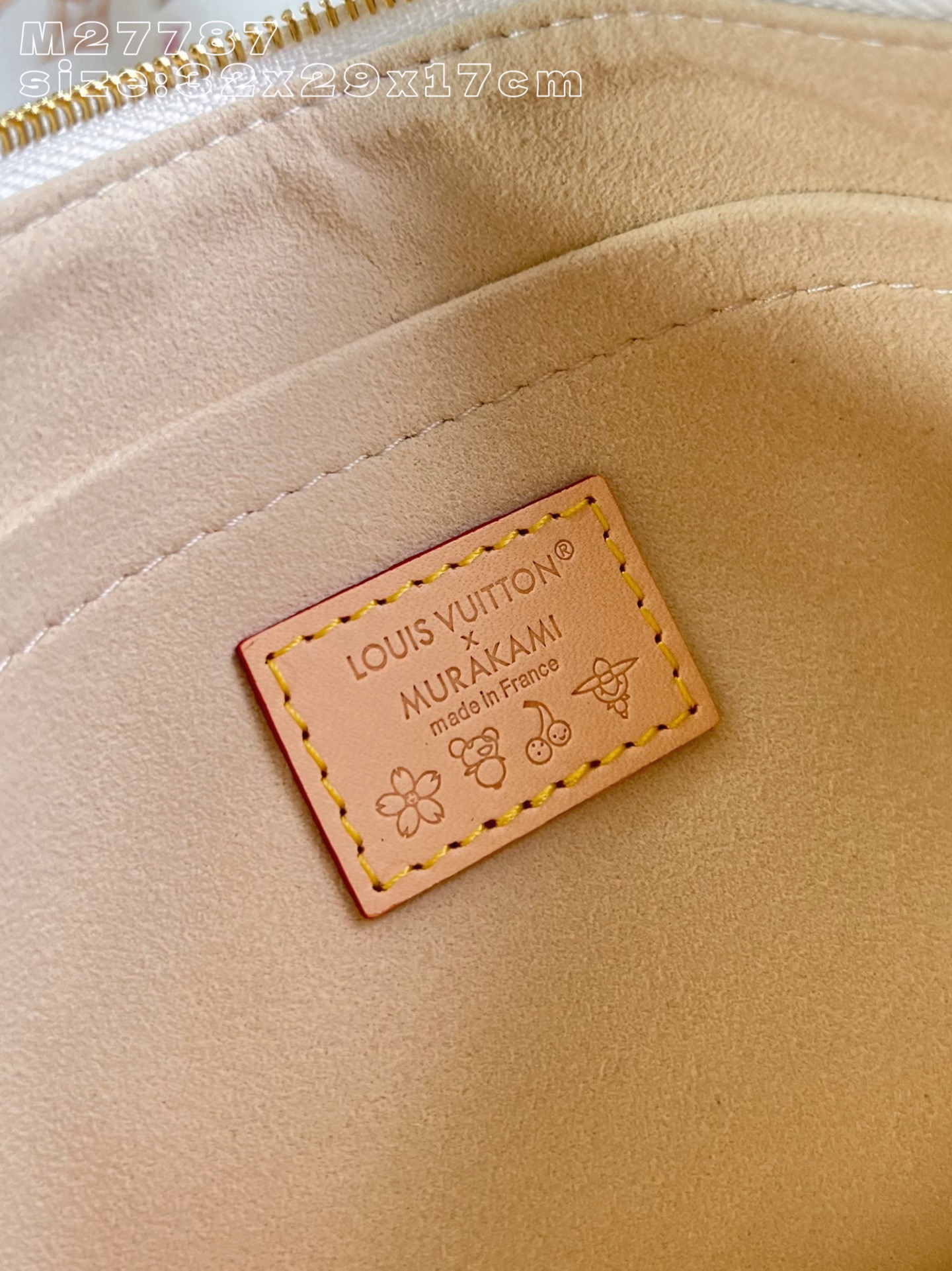 Louis Vuitton Clutch Bag Cow Leather M-l