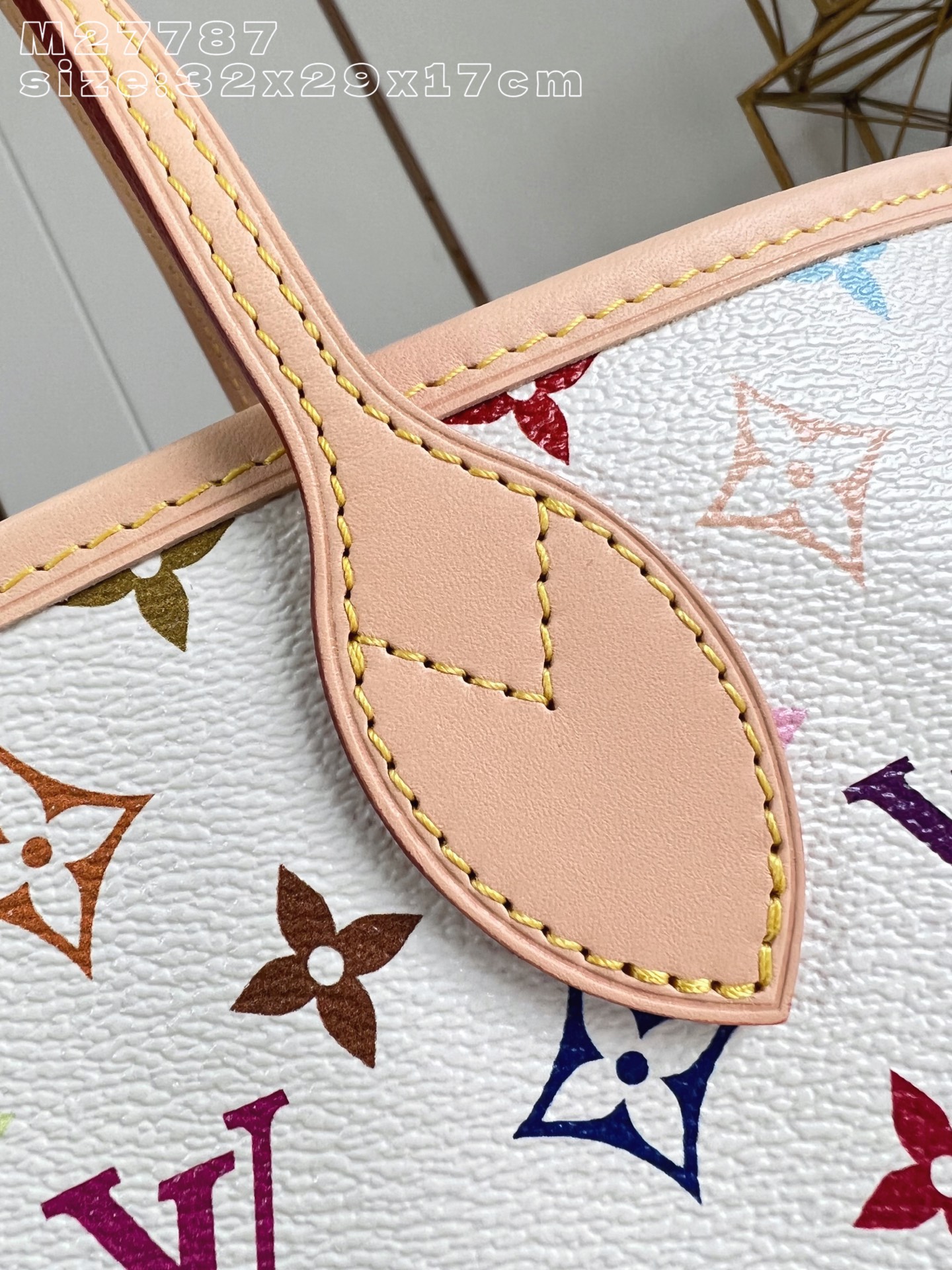 Louis Vuitton Clutch Bag Cow Leather M-l