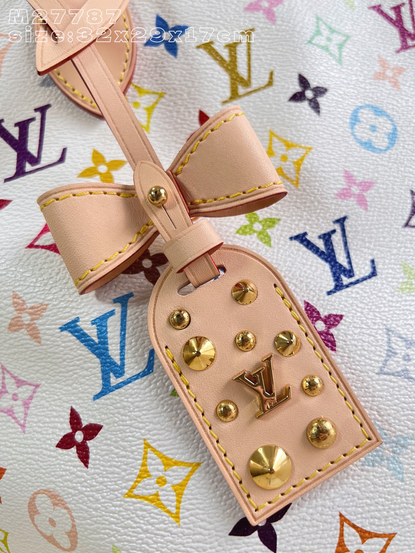 Louis Vuitton Clutch Bag Cow Leather M-l