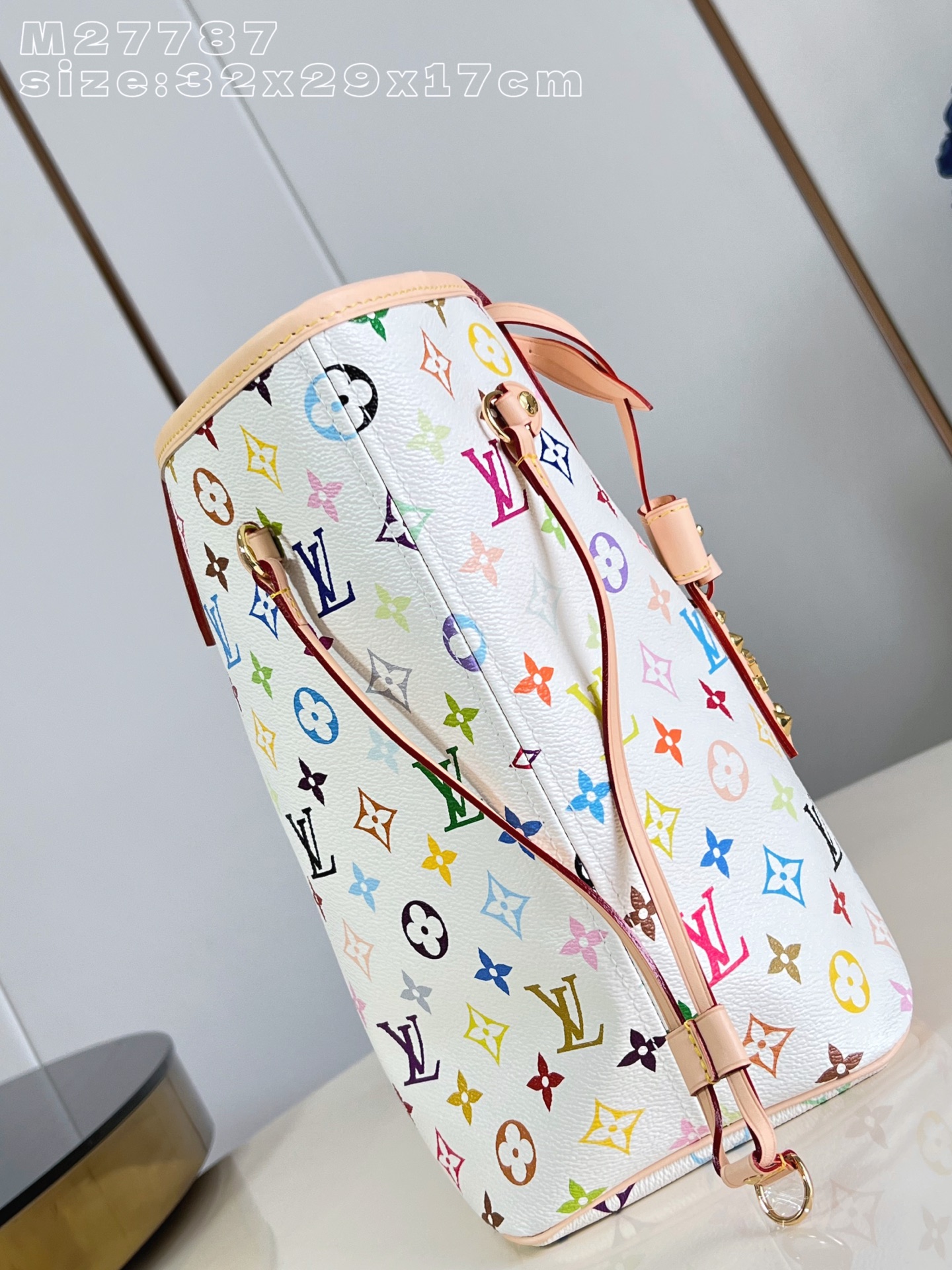 Louis Vuitton Clutch Bag Cow Leather M-l