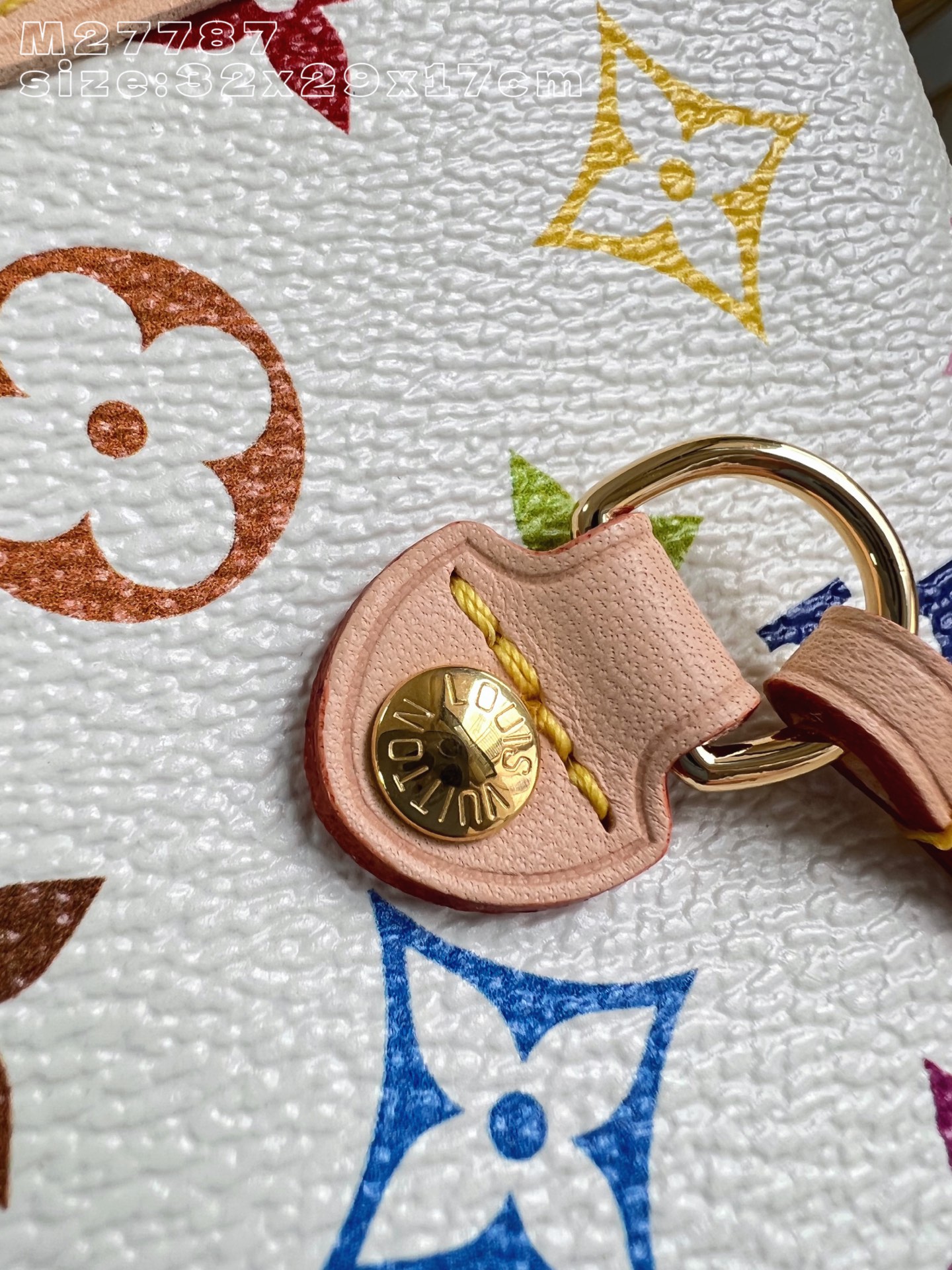 Louis Vuitton Clutch Bag Cow Leather M-l