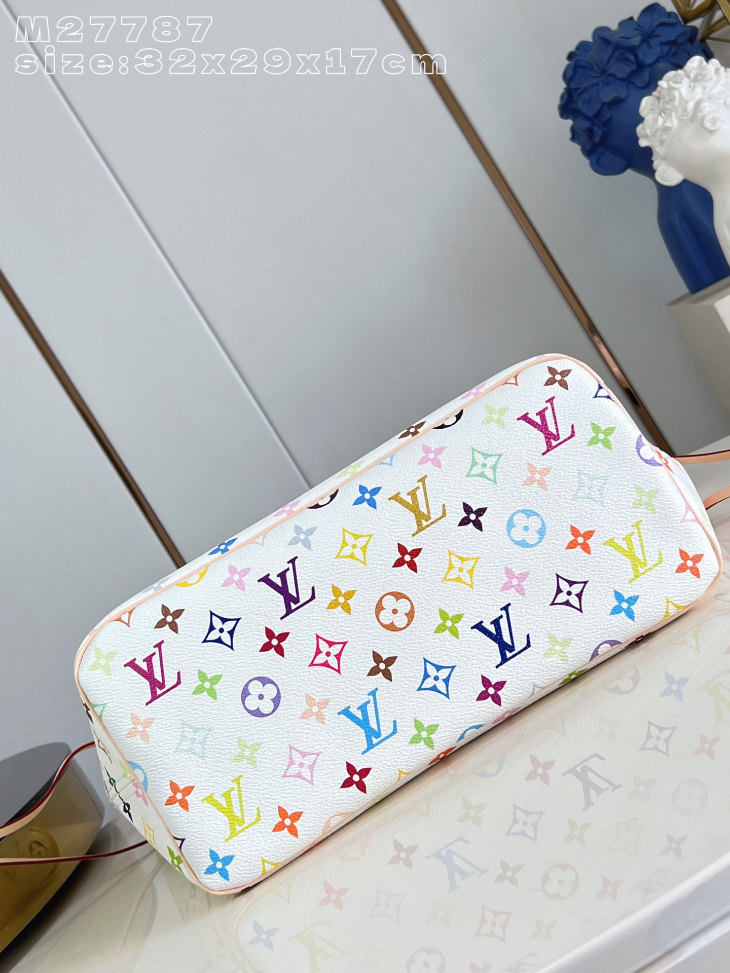 Louis Vuitton Clutch Bag Cow Leather M-l