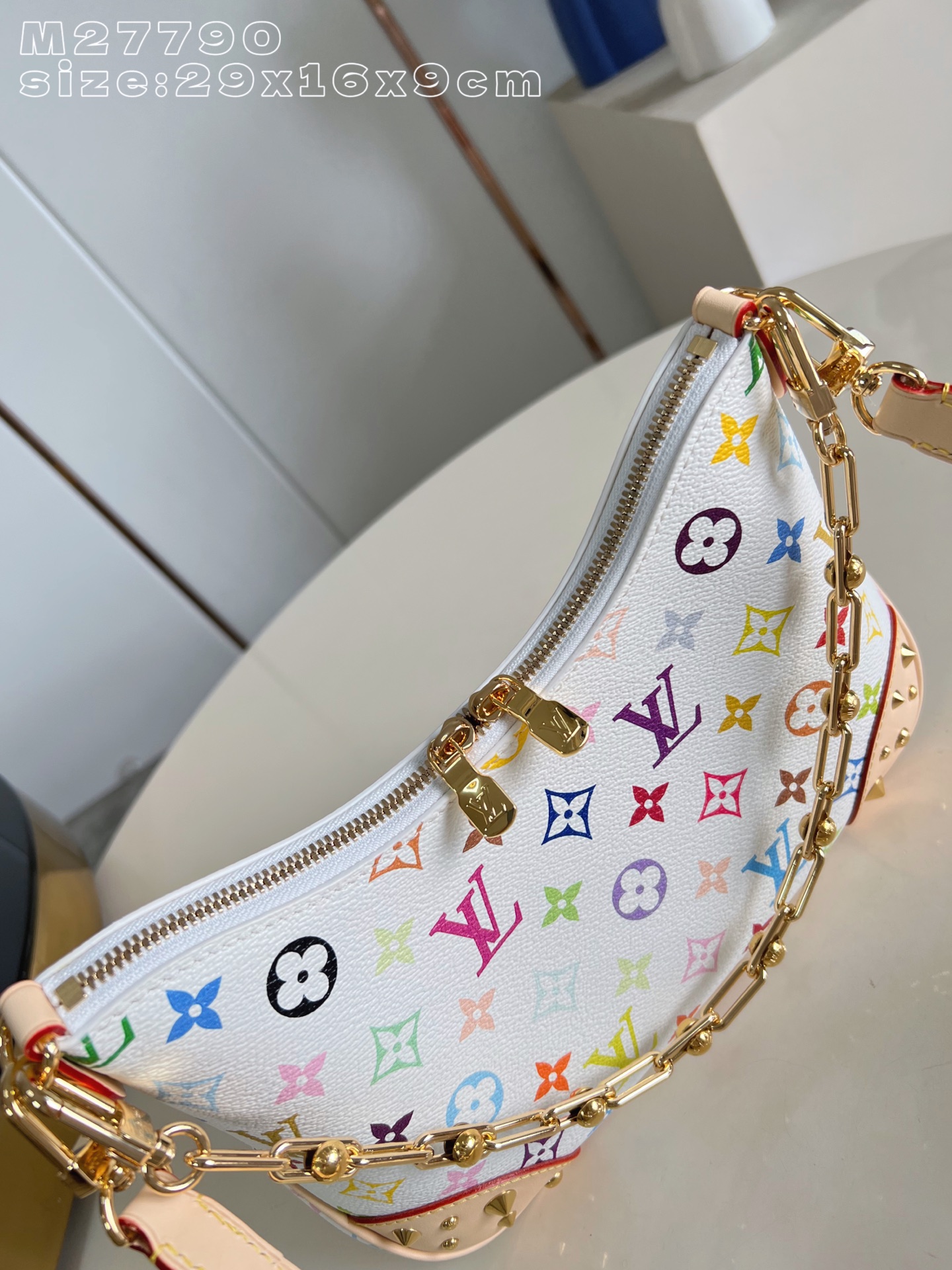 Louis Vuitton Clutch Bag Canvas M-l