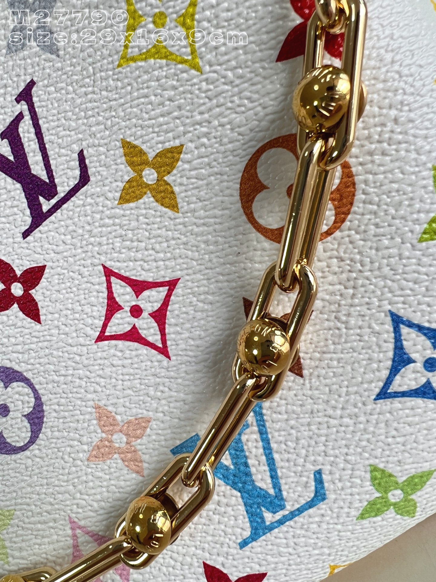 Louis Vuitton Clutch Bag Canvas M-l