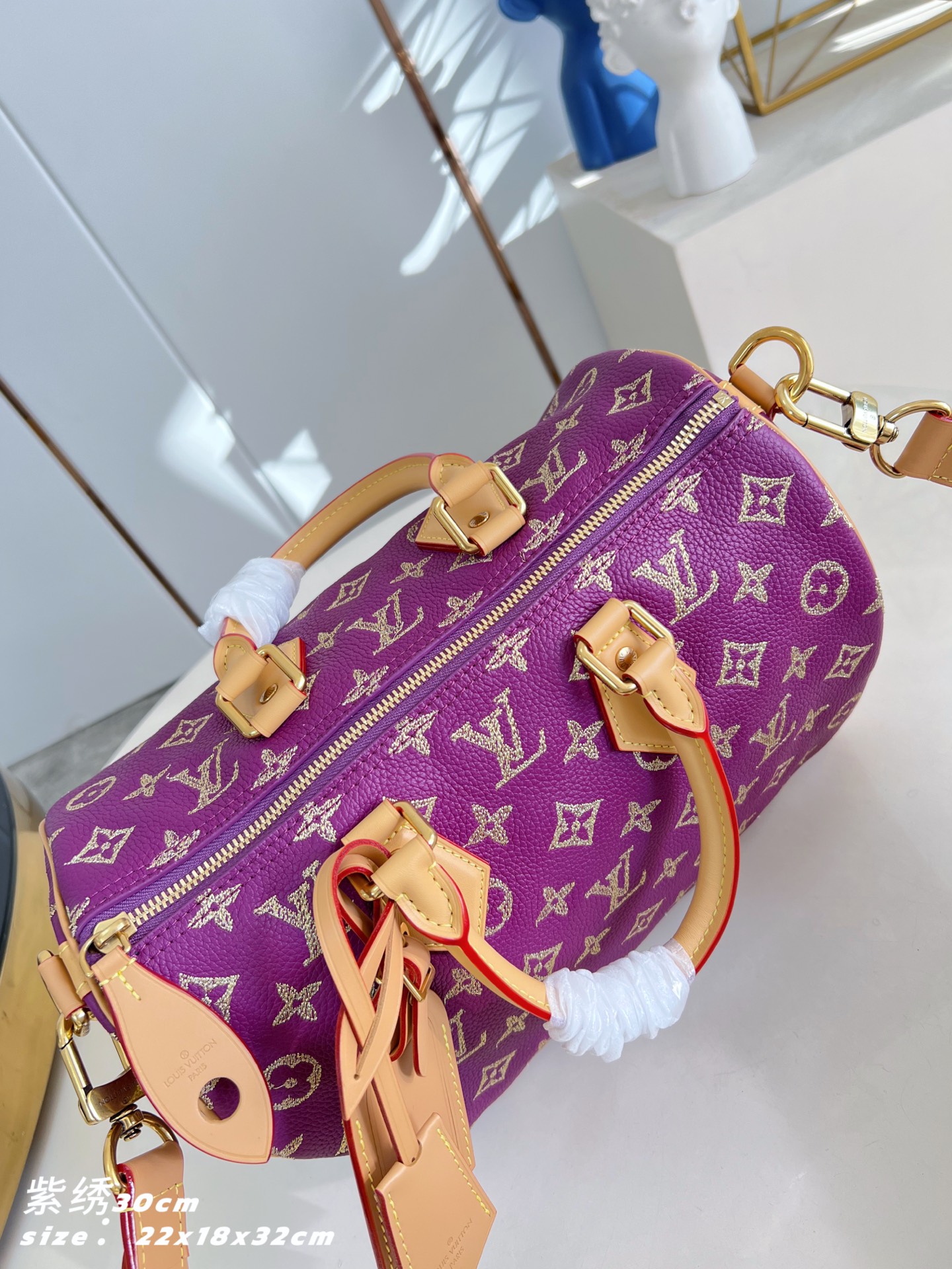 Louis Vuitton Basic Bag Cow Leather 30cm-m-l-s