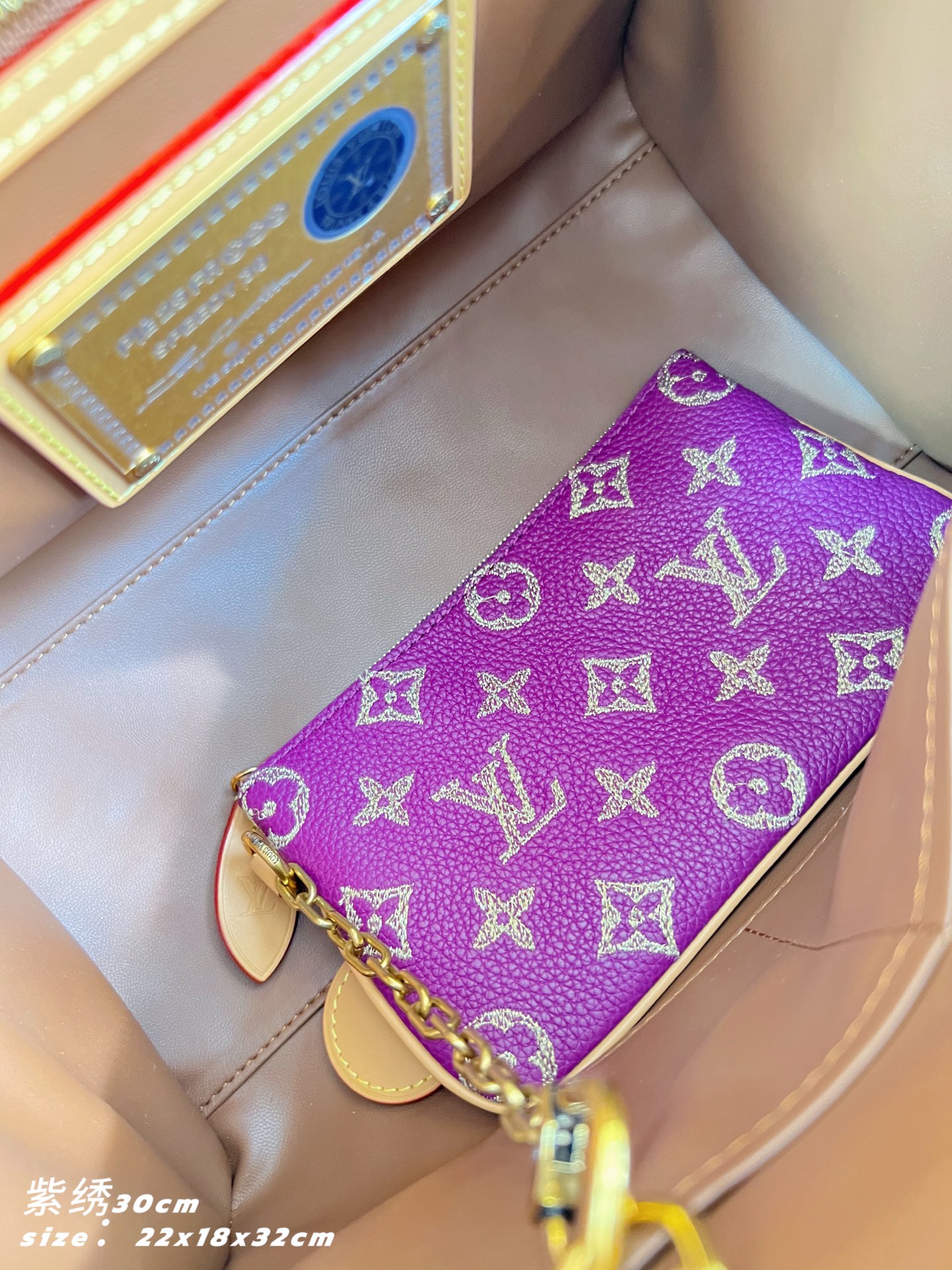 Louis Vuitton Basic Bag Cow Leather 30cm-m-l-s