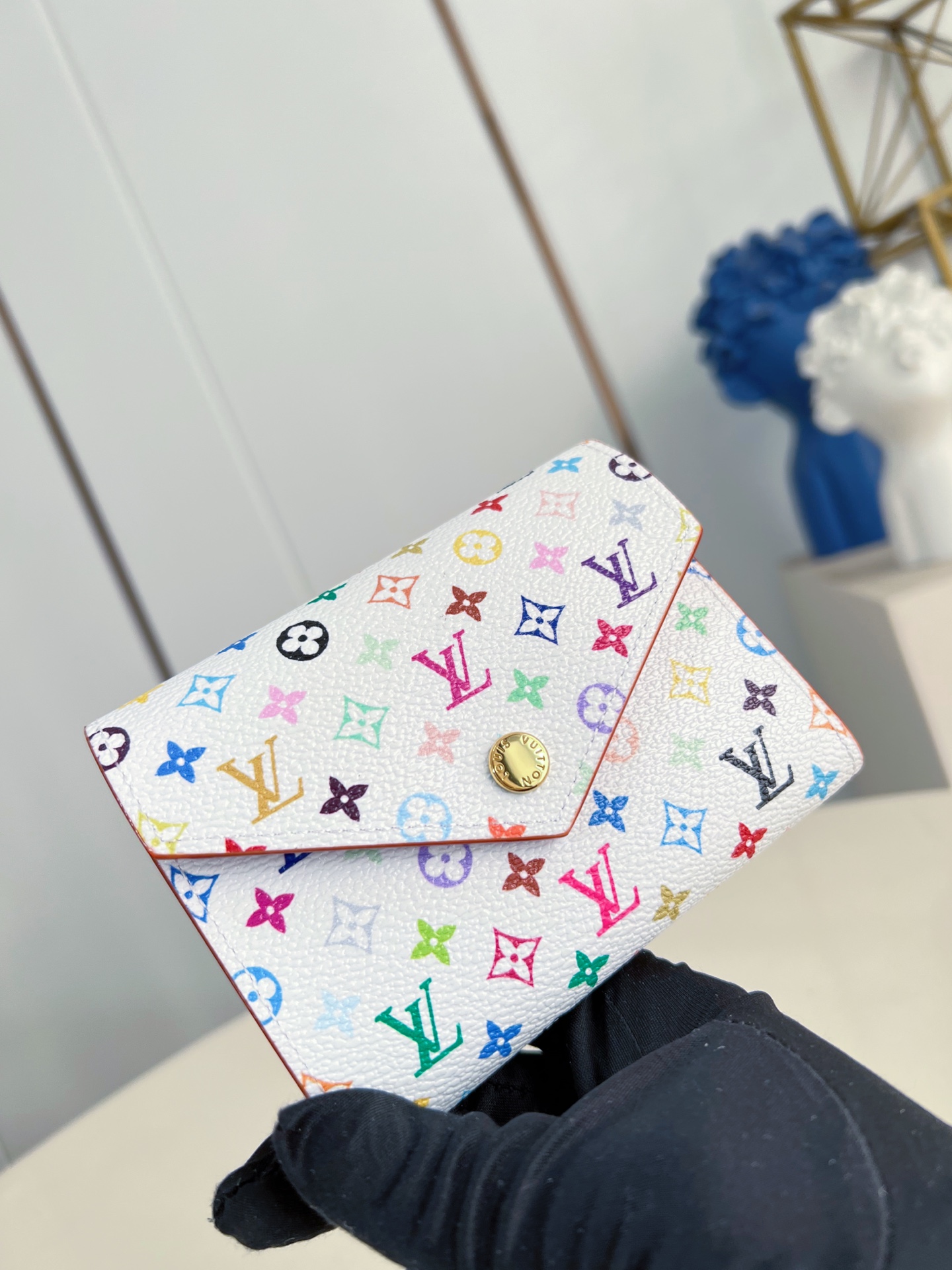 Louis Vuitton Basic Bag Cow Leather Gold M-l-s