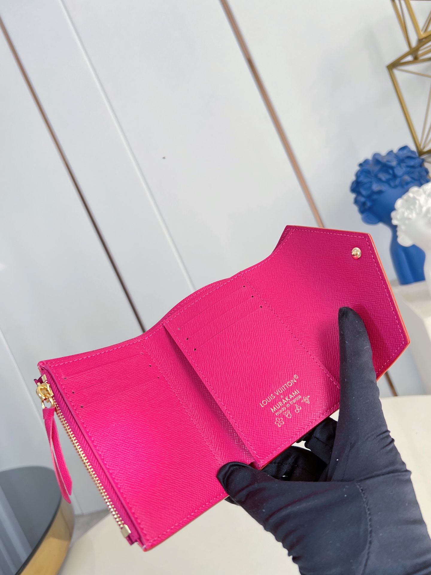 Louis Vuitton Basic Bag Cow Leather Gold M-l-s