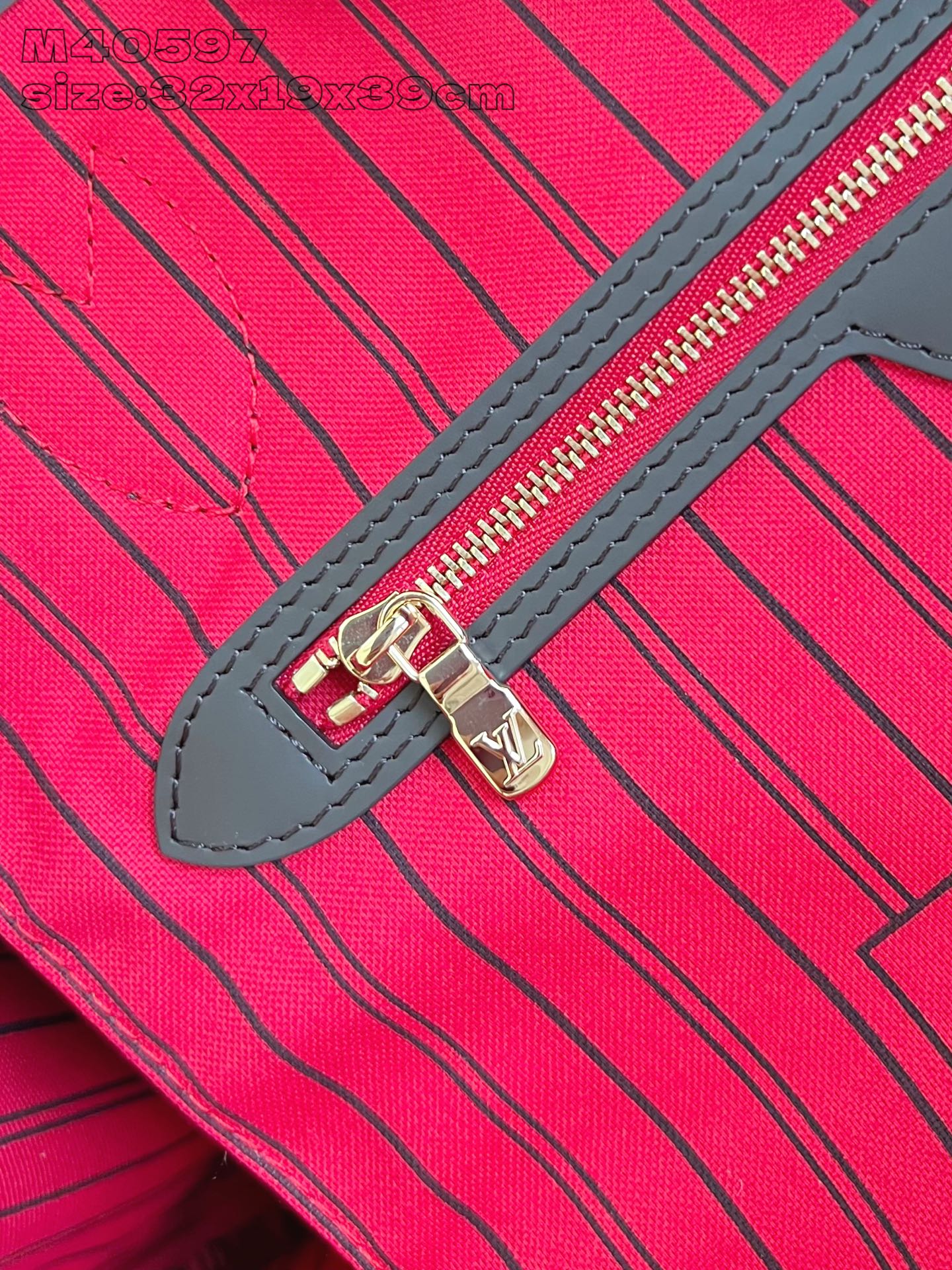 Louis Vuitton Tote Bag Cow Leather M-l