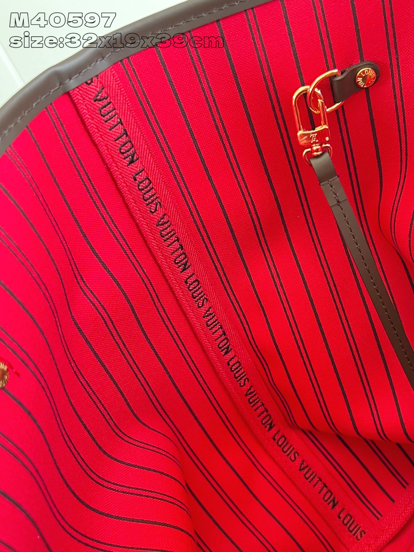 Louis Vuitton Tote Bag Cow Leather M-l