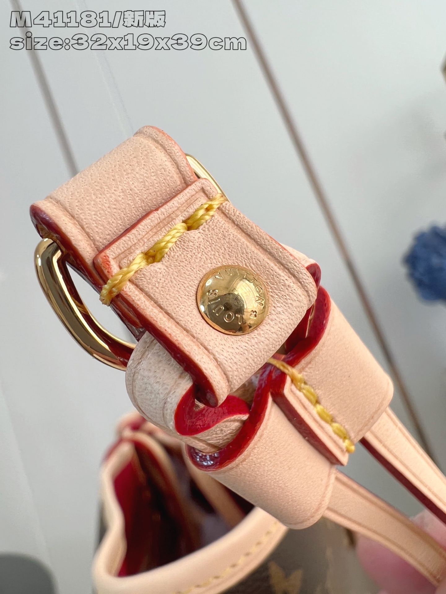 Louis Vuitton Tote Bag Cow Leather M-l